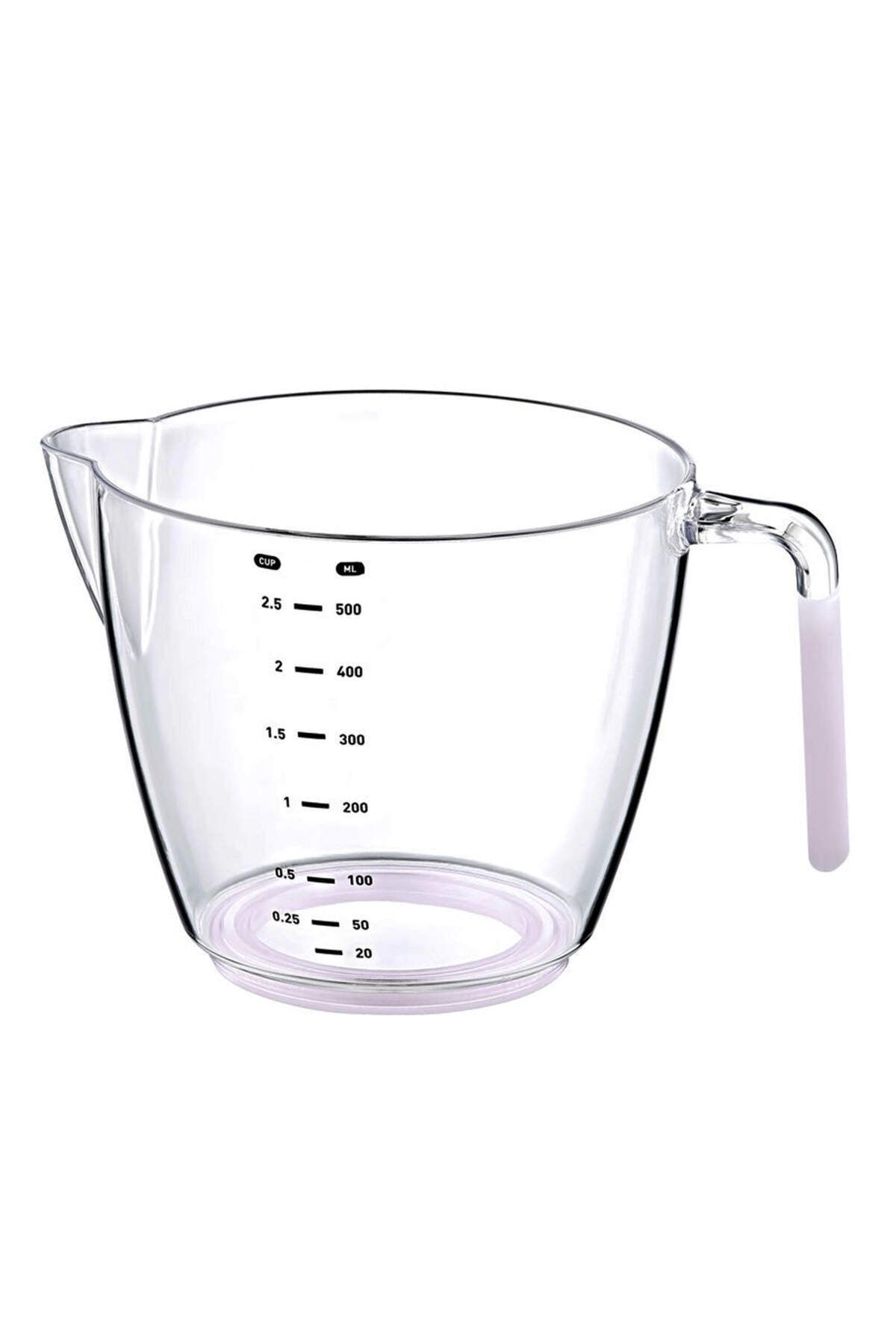 Babuşa Ölçü ve Hamur Kabı 500 ML - Silikon Sap