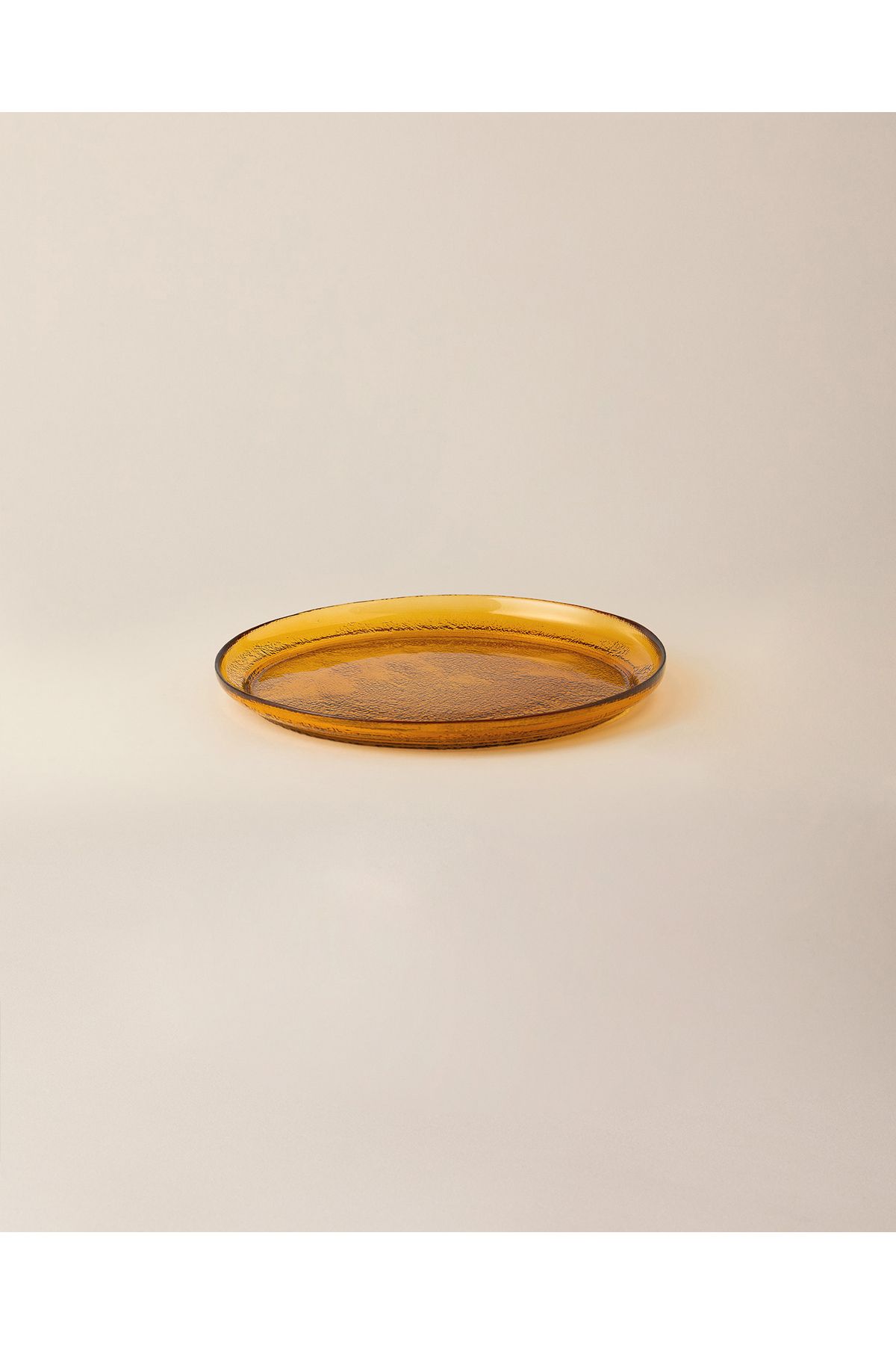 Madame Coco Crocus Pasta Tabağı - Amber - 21 cm