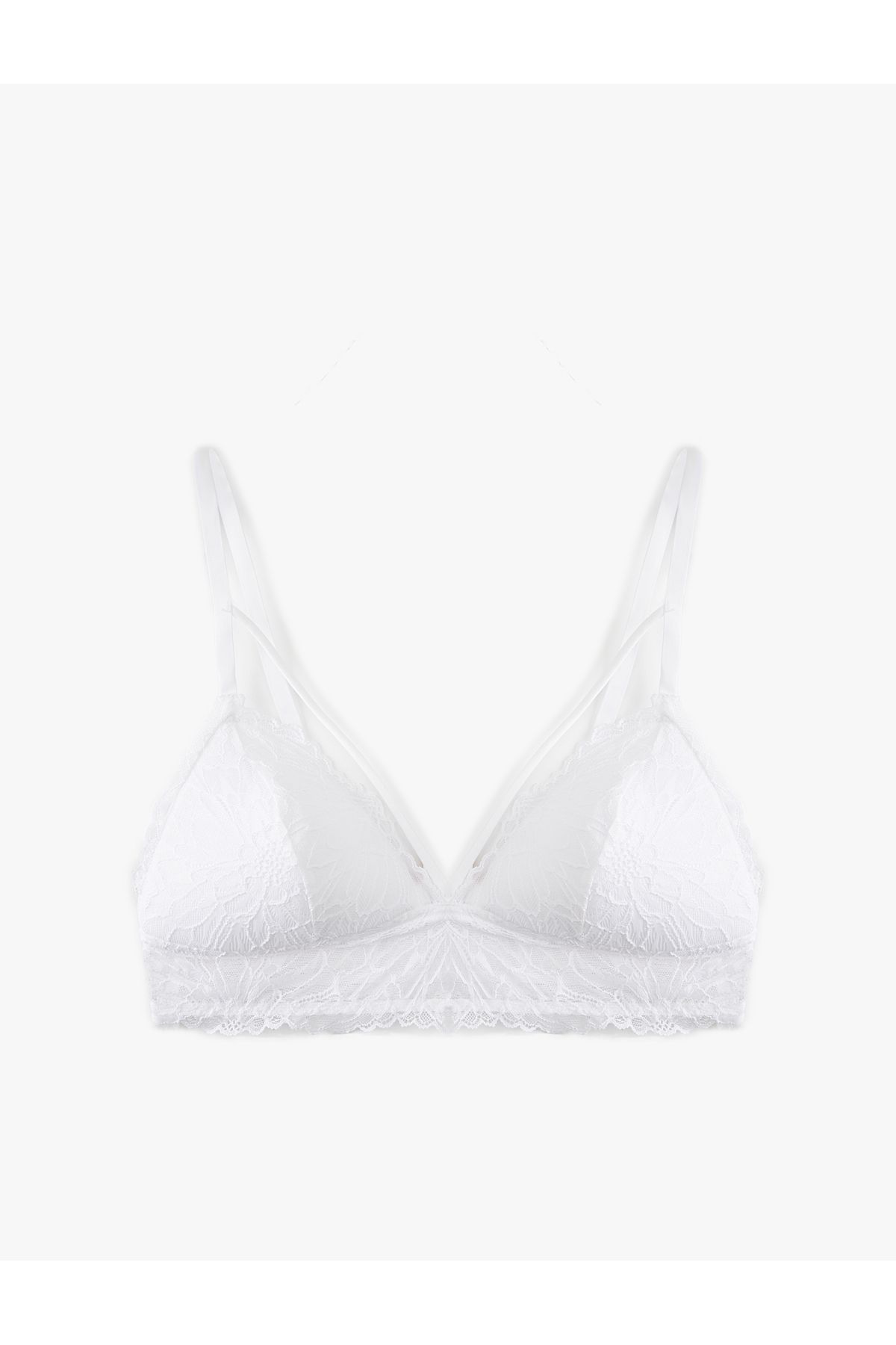 Koton Dolgusuz Dantelli Detaylı Bralet Sütyen