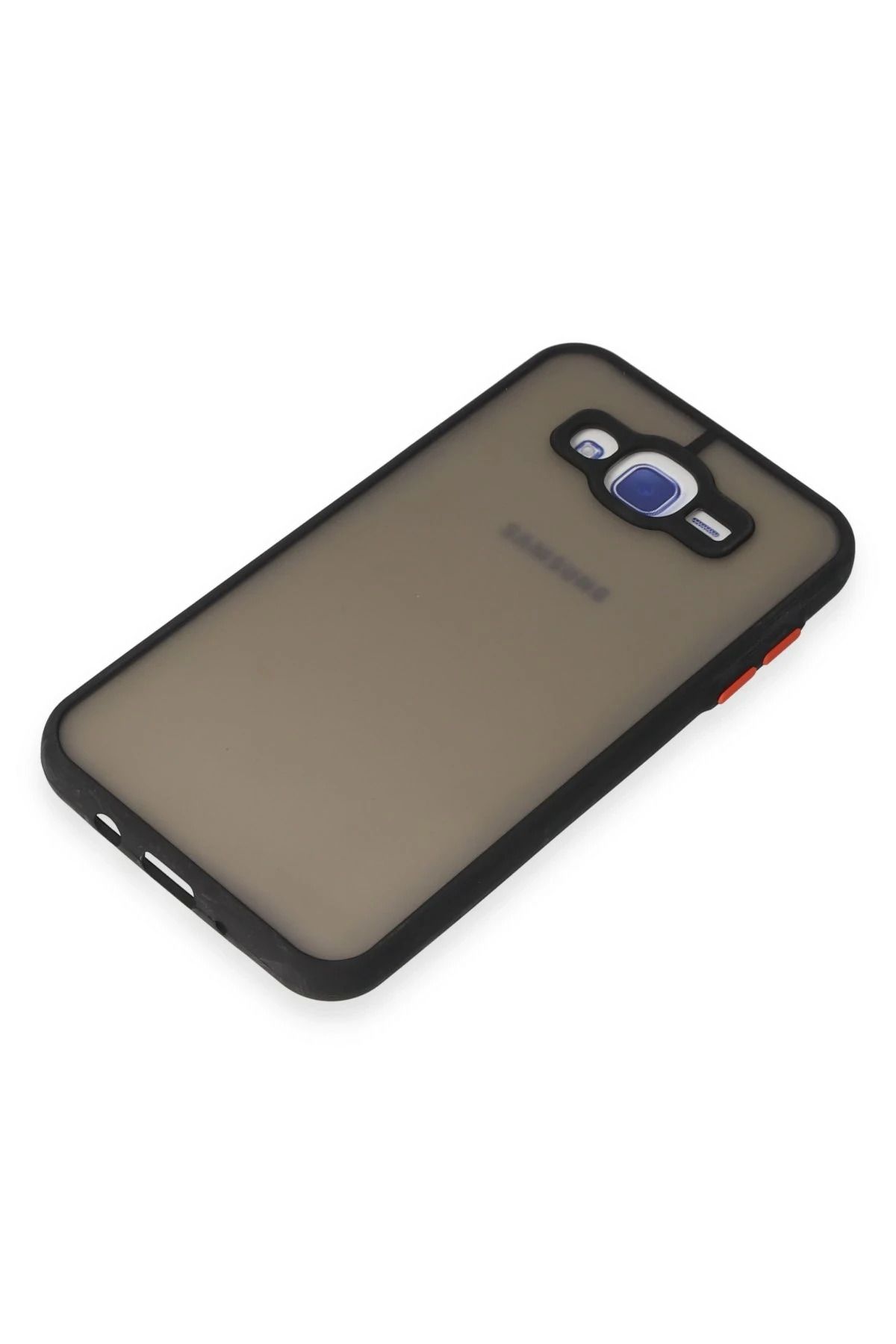 NewFace Samsung Galaxy J7 Kılıf Montreal Silikon Kapak - Siyah NRMSA