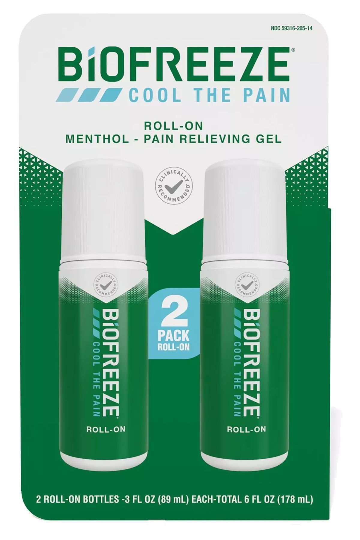 Biofreeze Roll-On İkili Paket 2x89ML