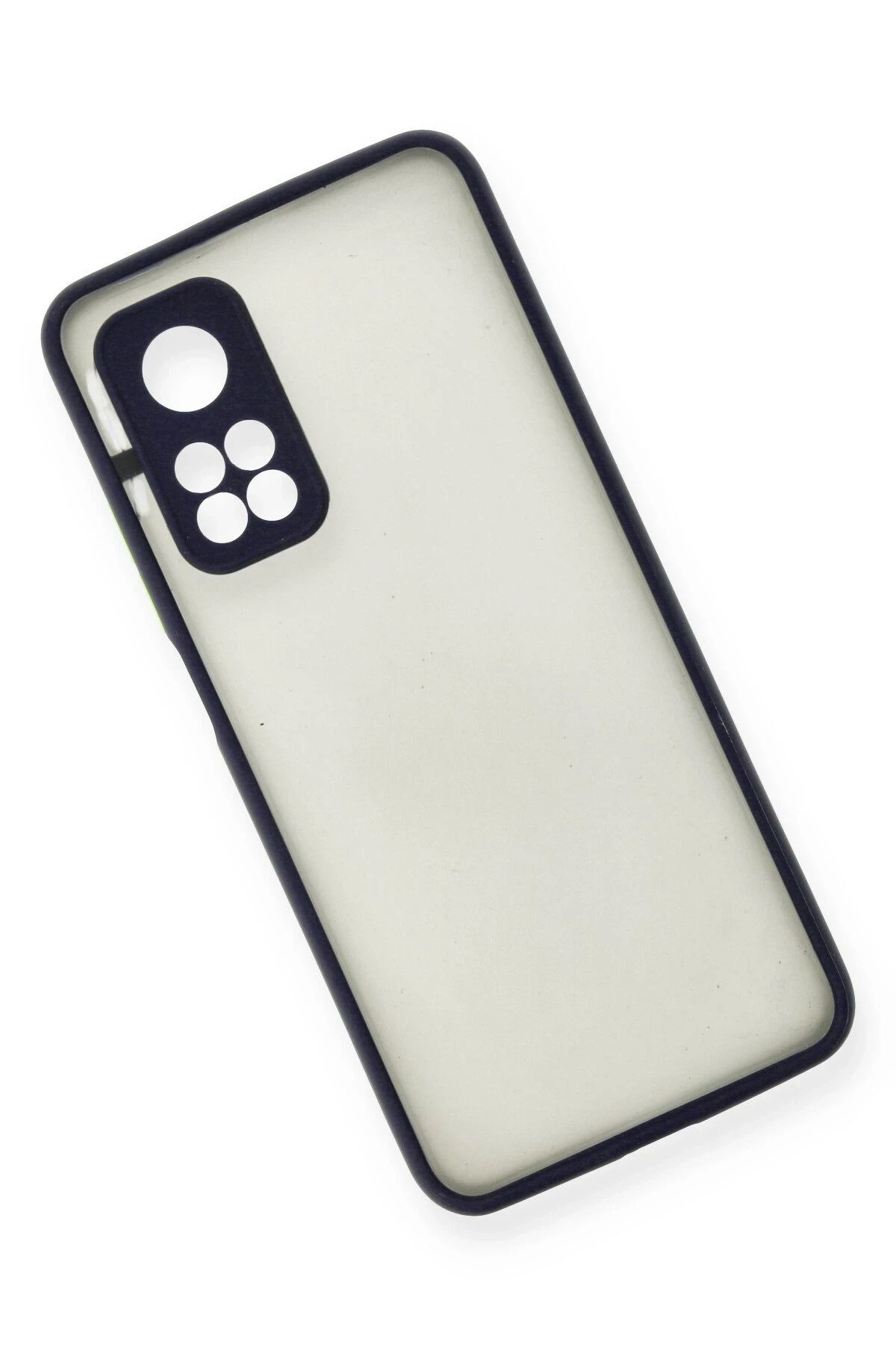 NewFace Xiaomi Mi 10T Kılıf Montreal Silikon Kapak - Lacivert SVLRS