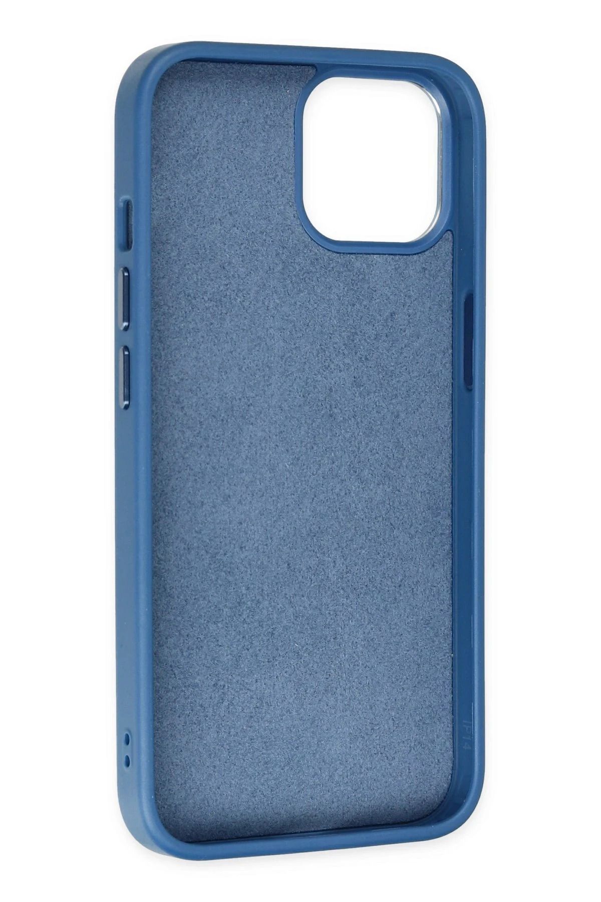 NewFace iPhone 14 Plus Kılıf King Kapak - Açık Mavi-Lacivert