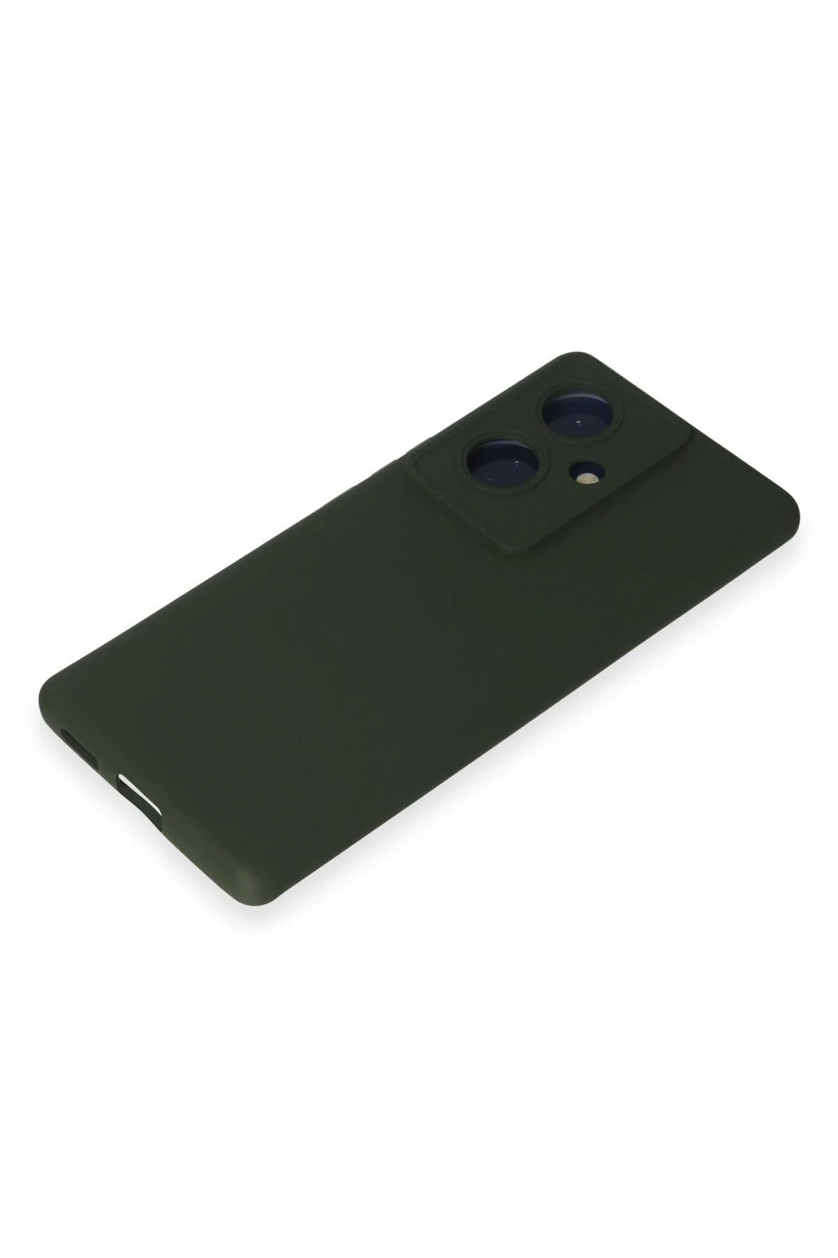 NewFace Vivo V29 Lite Uyumlu Kılıf Nano içi Kadife Silikon - Koyu Yeşil WLZOR