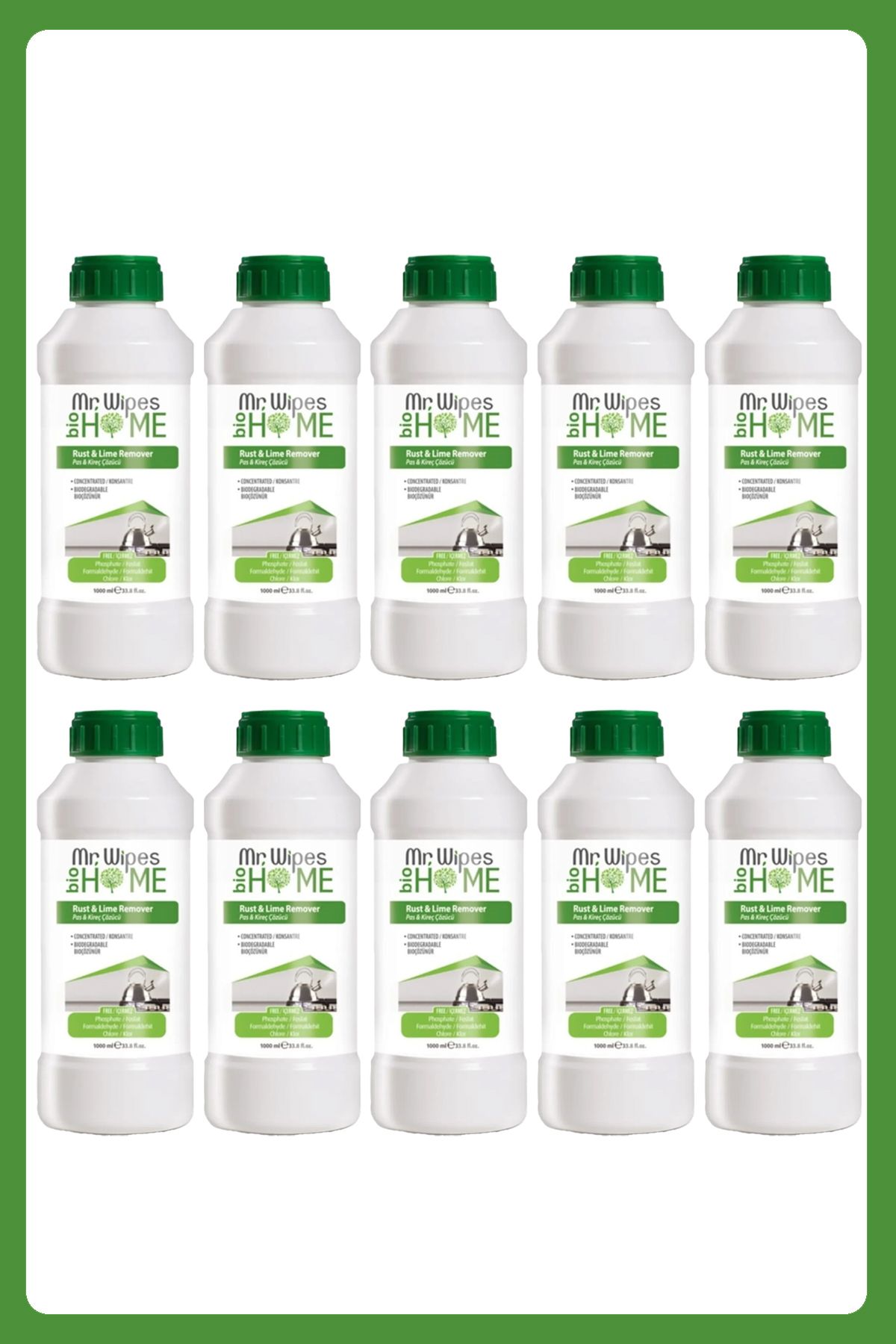 Farmasi 10'Lu Mr.wıpes Pas Ve Kireç Çözücü 1000 Ml