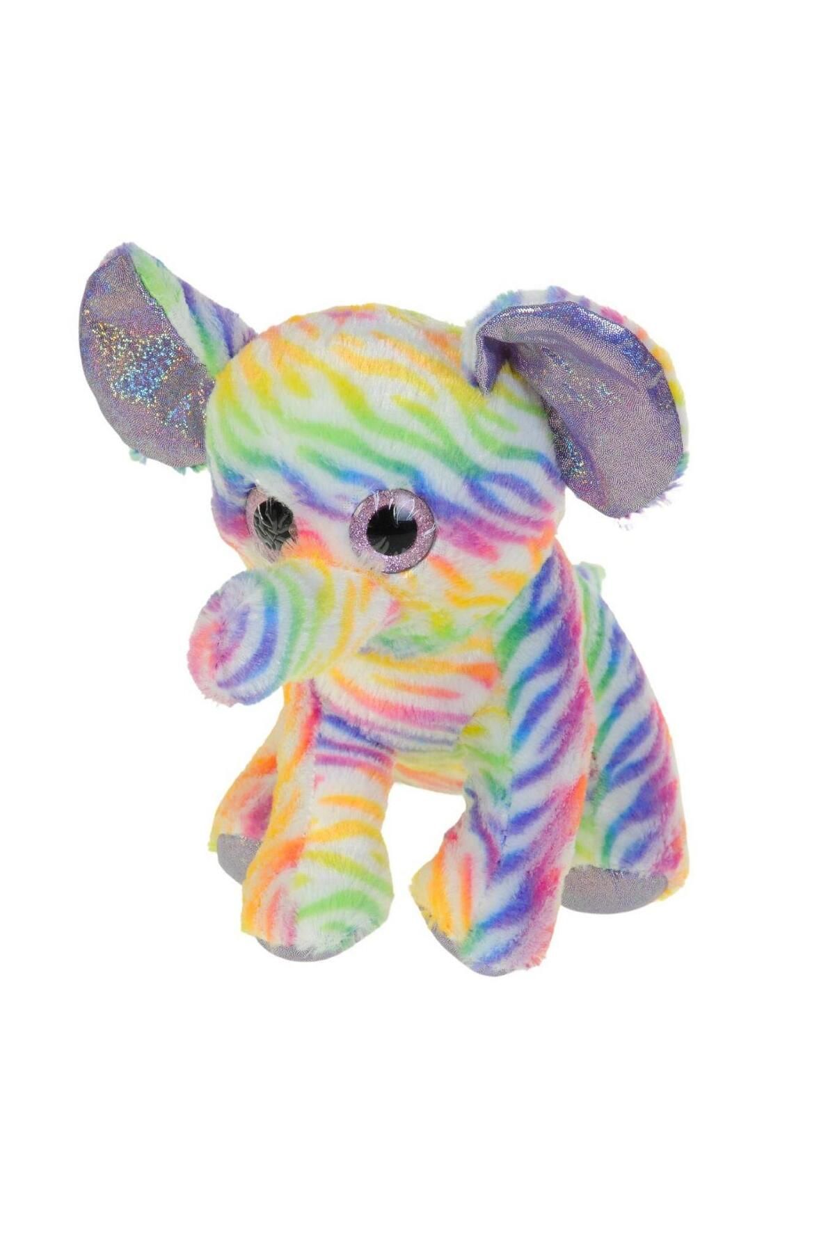 hak-iş oyuncak Peluş 30 Cm Benekli Fil