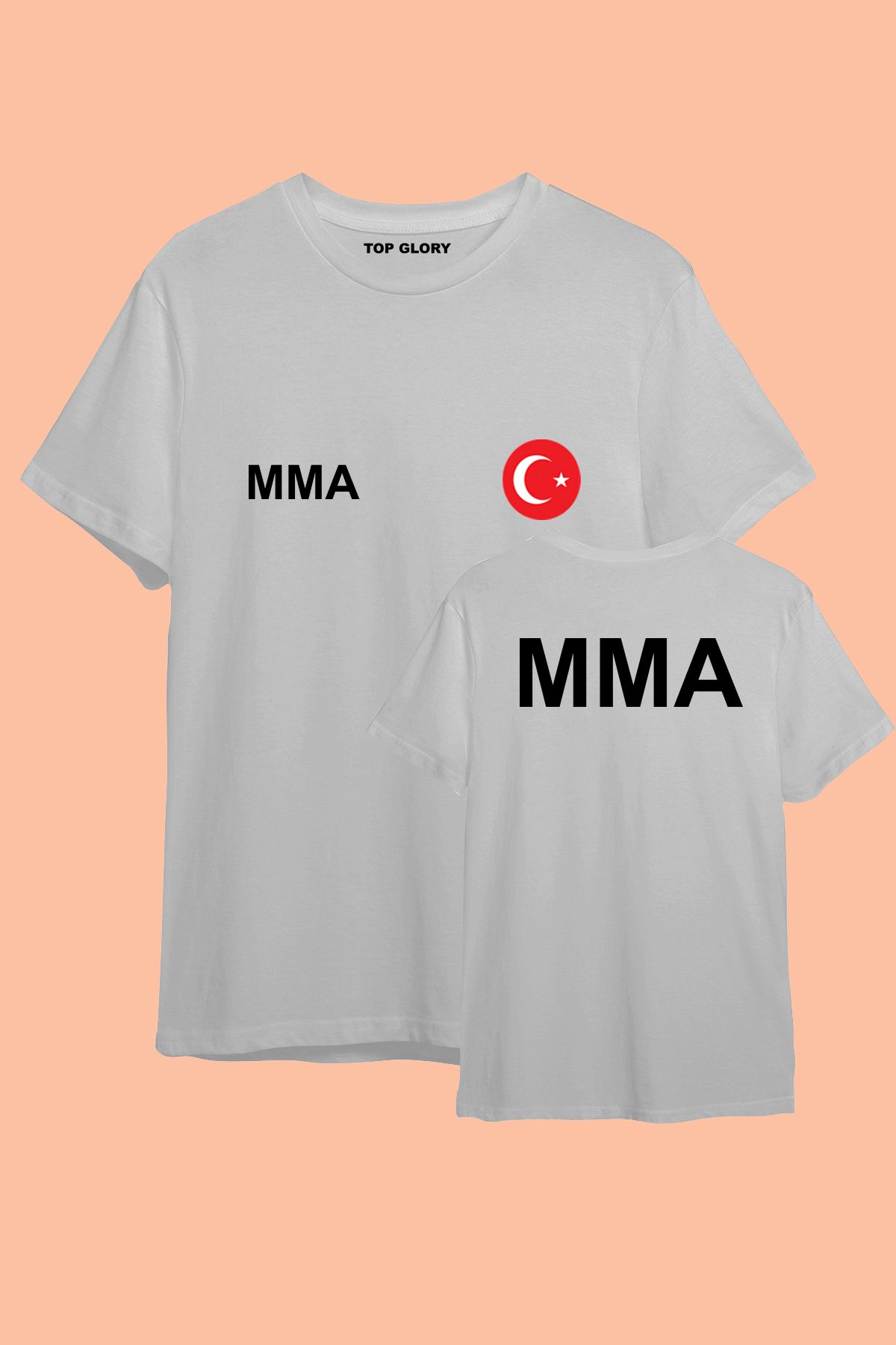 TOP GLORY MMA Milli Takım Baskılı Spor T-Shirt Sporcu Tişörtü