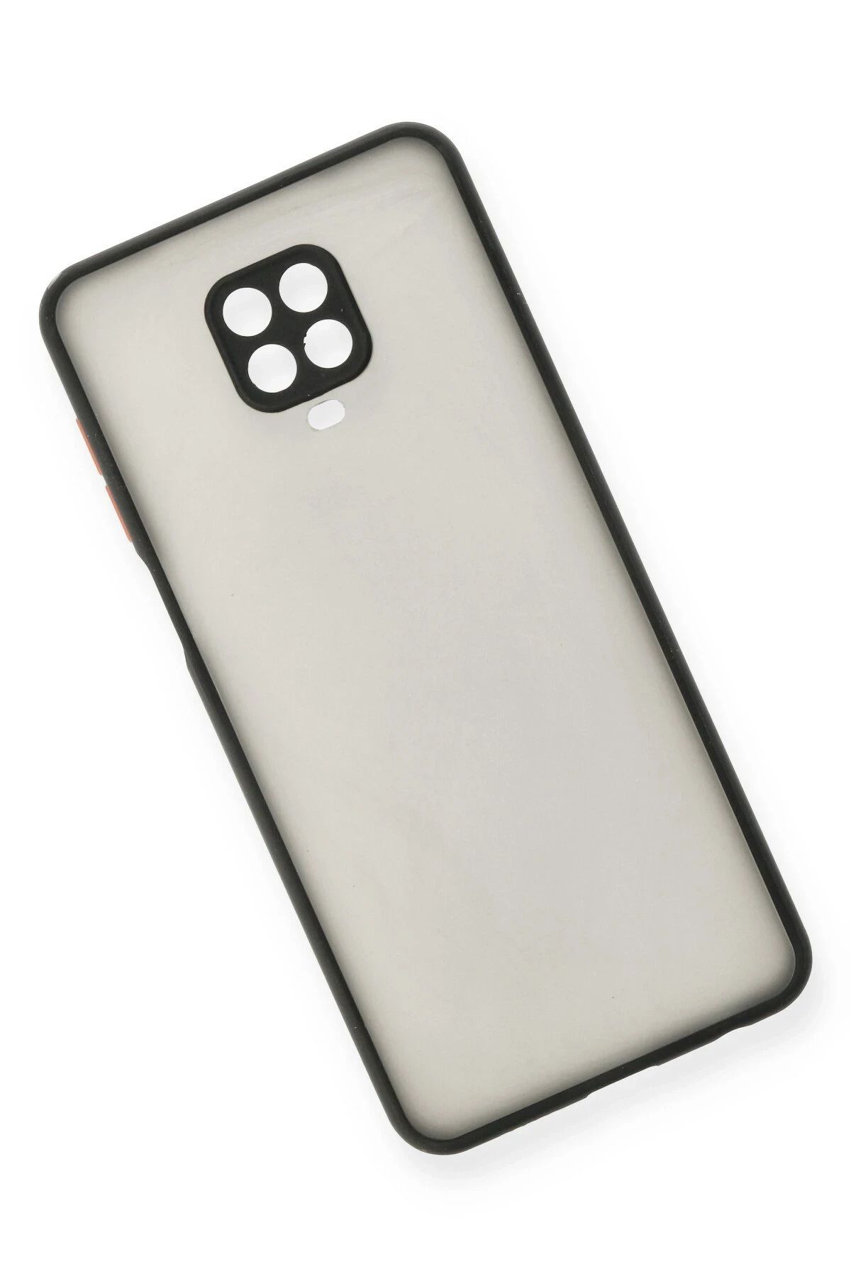 NewFace Xiaomi Redmi Note 9 Pro Kılıf Montreal Silikon Kapak - Siyah SVLRS