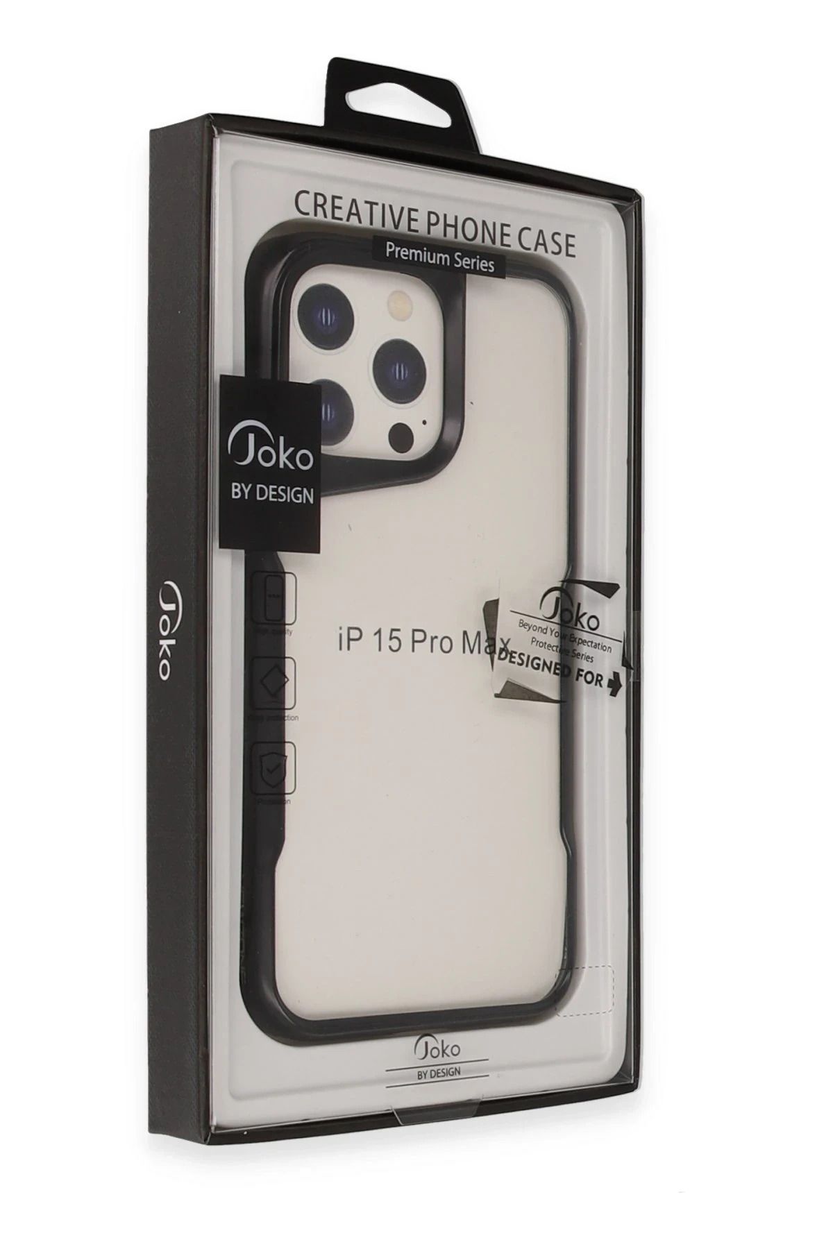 Joko iPhone 14 Pro Max Craft Kapak - Lacivert GLSTD