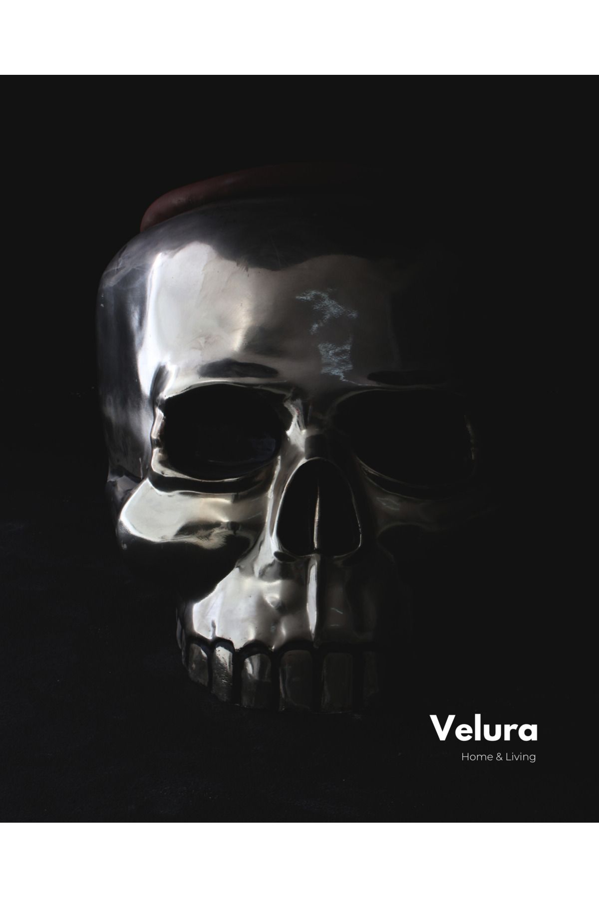 Velura Home & Living Punichair Kuru Kafası Berjer & İskelet Tekli Koltuk & Gerçek Deri Kumaş