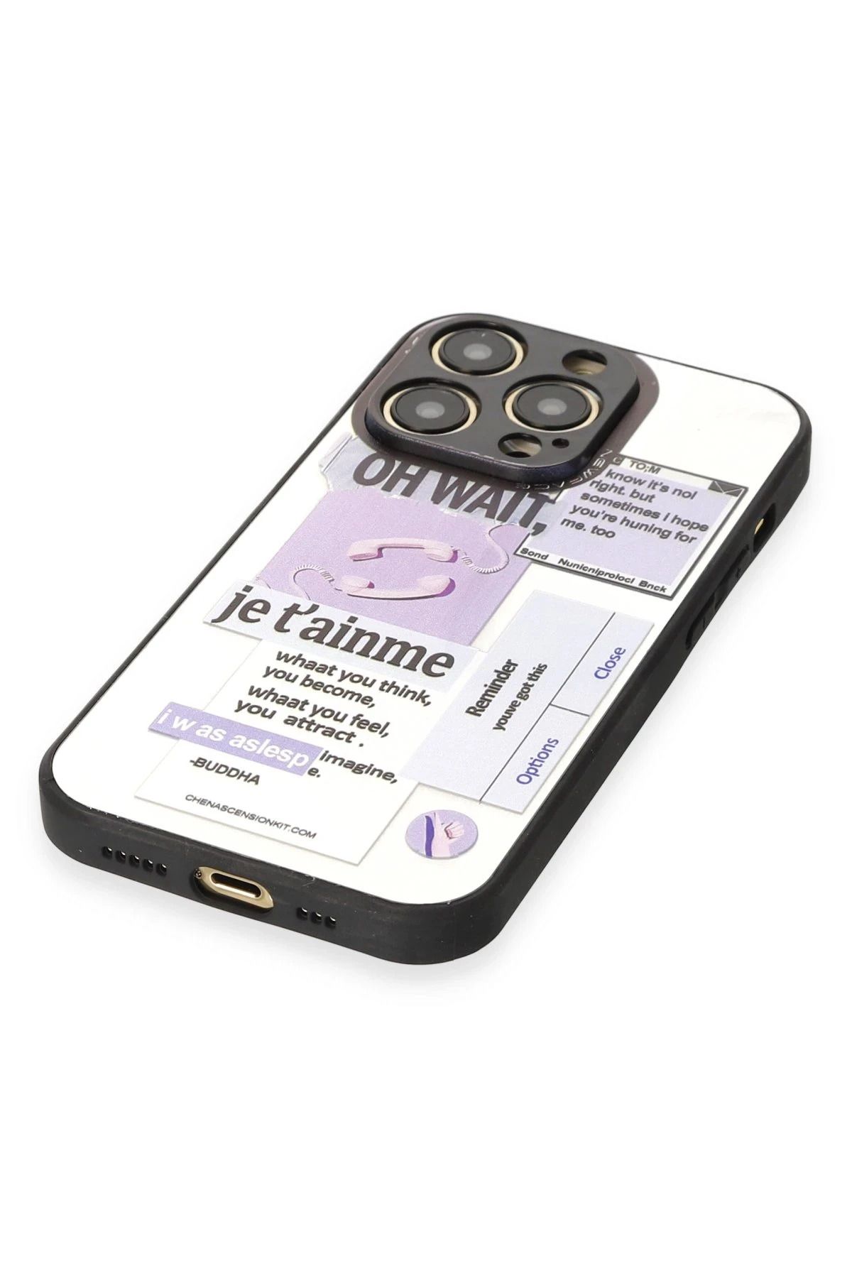 NewFace iPhone 12 Pro Kılıf Mirror Desenli Kapak - Mirror - 4 GLSTD
