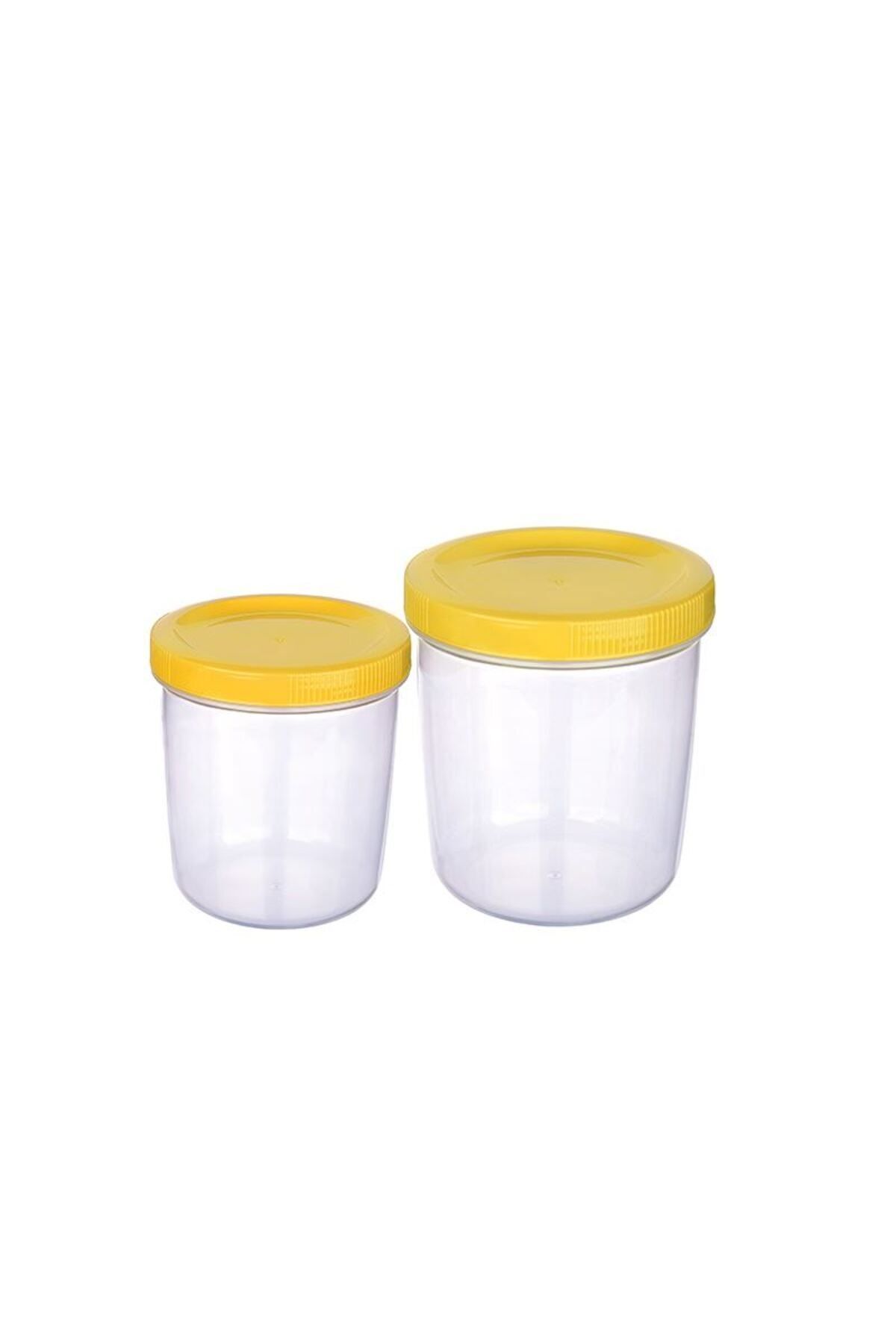 Babuşa İçiçe Geçen 2 li saklama kabı (250ve 400ml)