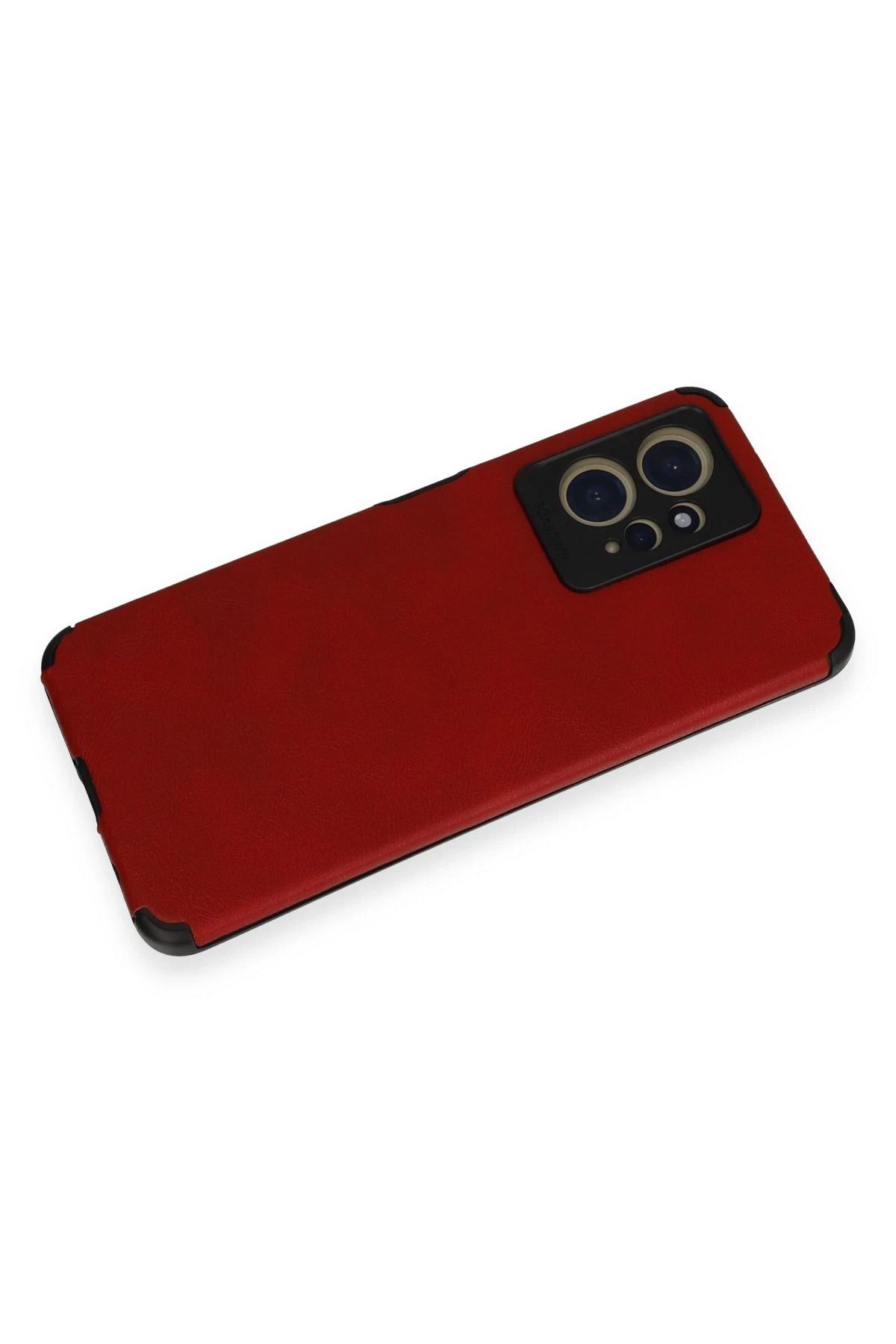 NewFace Xiaomi Redmi Note 12 4G Kılıf Loop Deri Silikon - Kırmızı WLZOR
