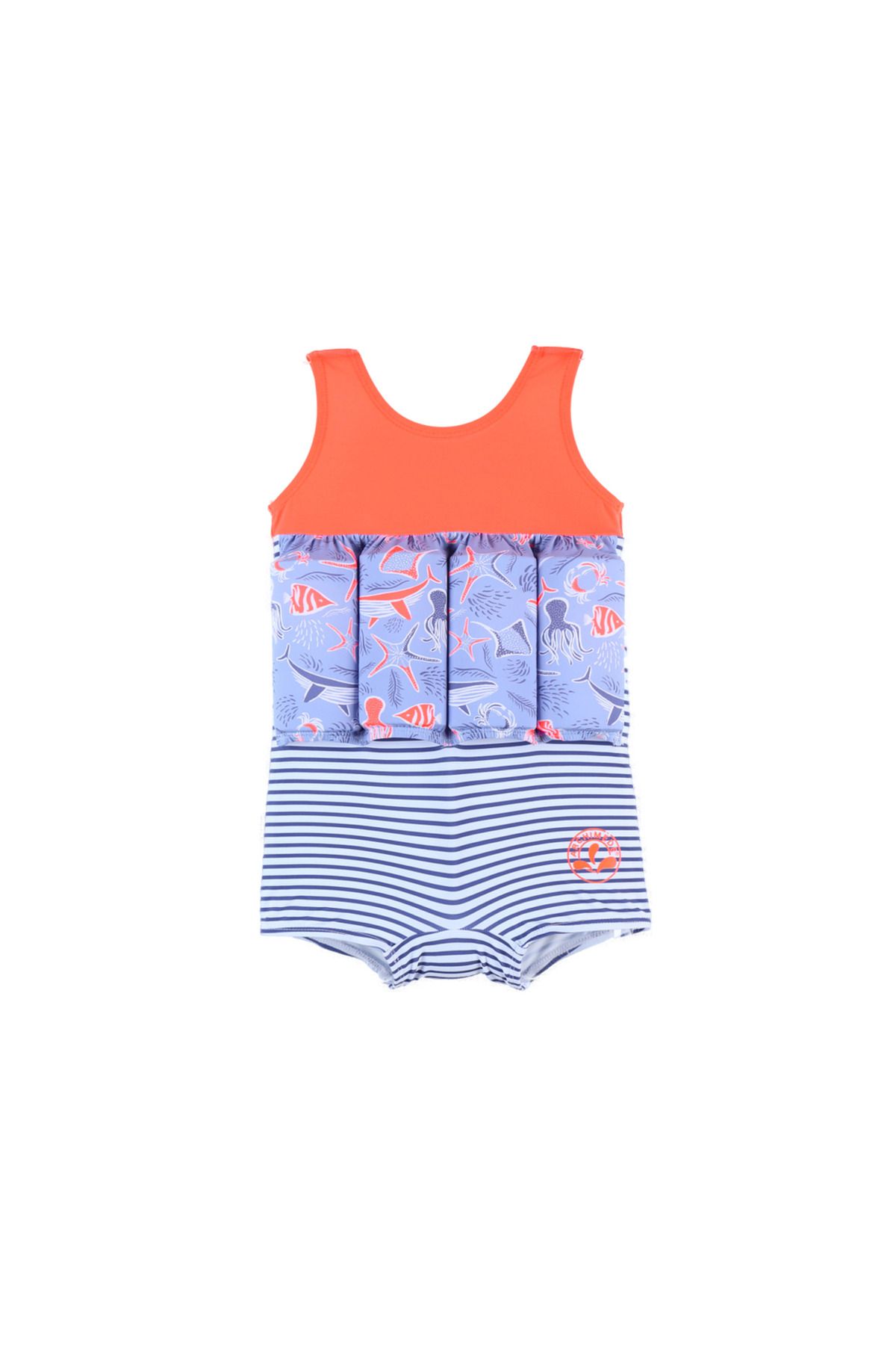 Archimede Costum De Baie Plutitor Cocon Pentru Băieți, A310531 (as8, Vârstă, 5_ani, Regular) Albastru Masculin - 110 CM