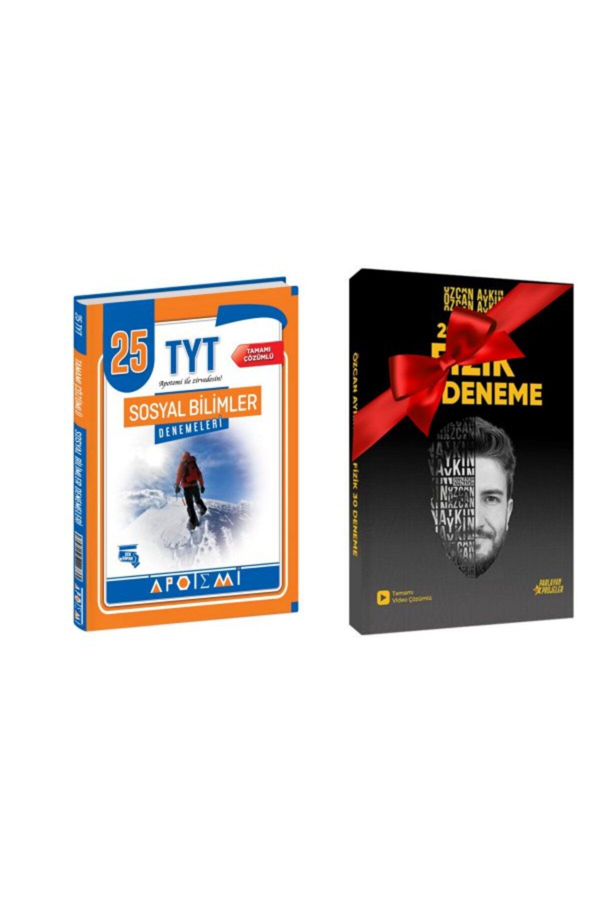 Parlayan Projeler Apotemi TYT Sosyal Bilimler 25 li Deneme +2024 TYT Özcan Aykın Fizik 30 Deneme Hediye