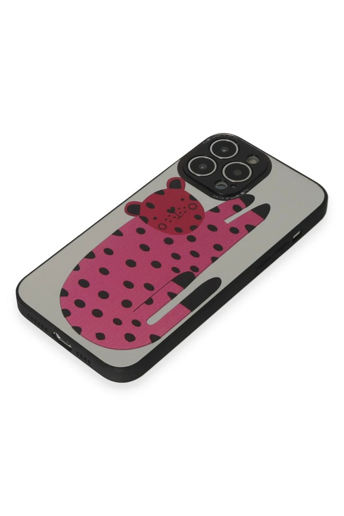 NewFace iPhone 13 Pro Max uyumlu  Kılıf Mirror Desenli Kapak - Mirror - 12 GLSTD