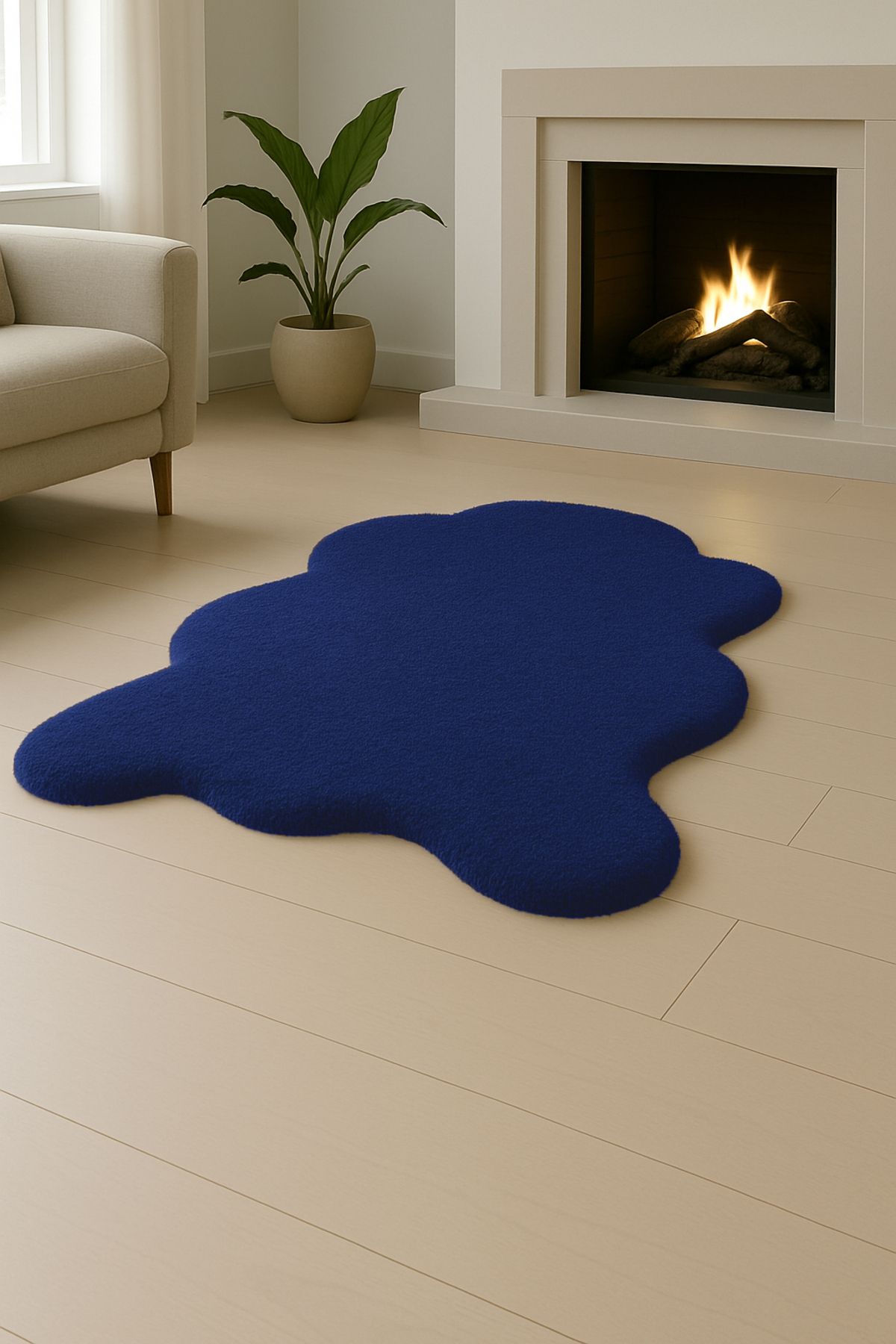 KEVLİNE Kevline Home Post Halı Kaymaz Taban Modern Salon Koridor Mutfak Halısı