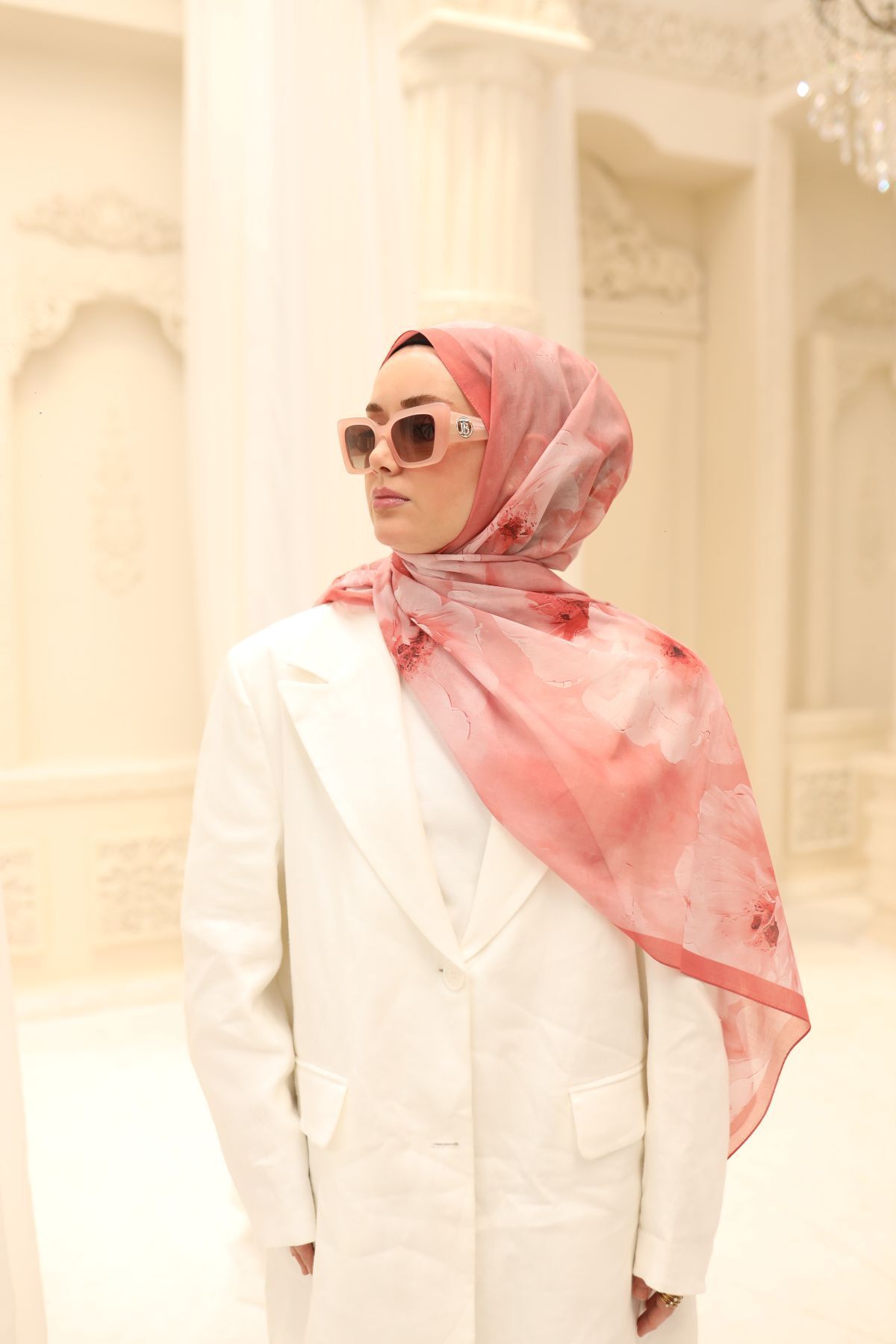 Silk Home Manolya Desen Naria Şal