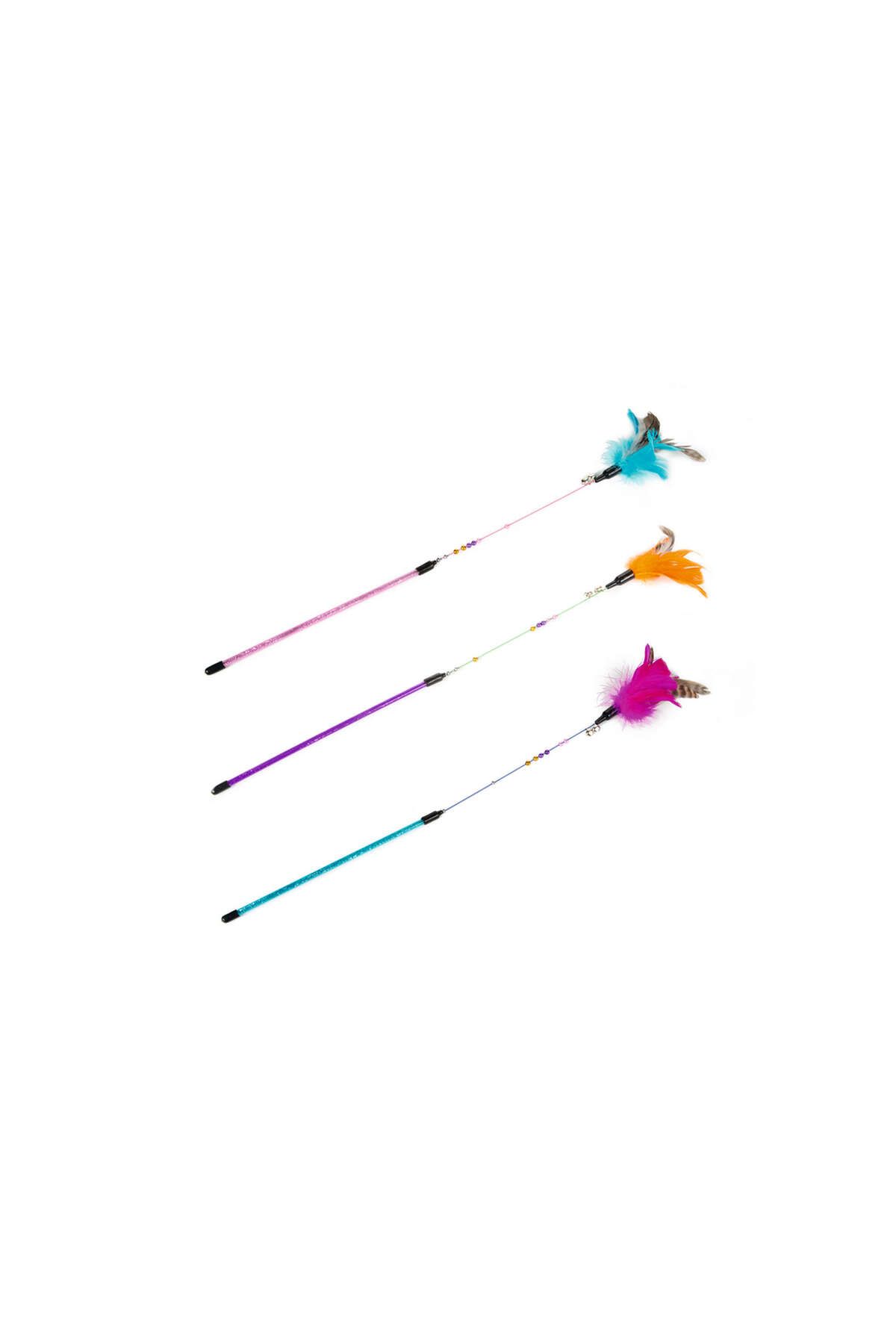 Beeztees Kedi Oltası, Ucu Tüylü-10cm, 50cm GLSTD