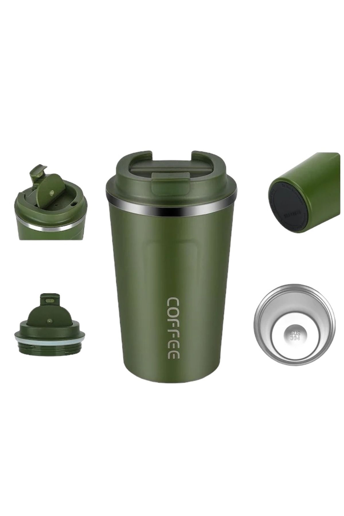 TECOS Cana Termica Cu Rol De Pastrare Temperaturi Optime Pentru Bauturi, Tecos, Capacitate 510 Ml - One Size