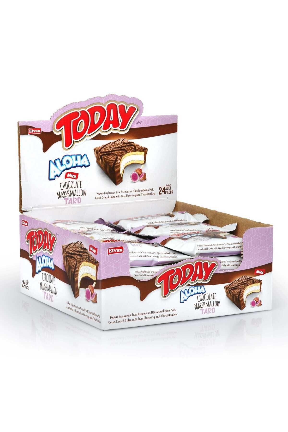 Elvan-Aloha Mini - 20 Gr. 24 Pieces of Marshmallows with Tarolu (1 Box) 3