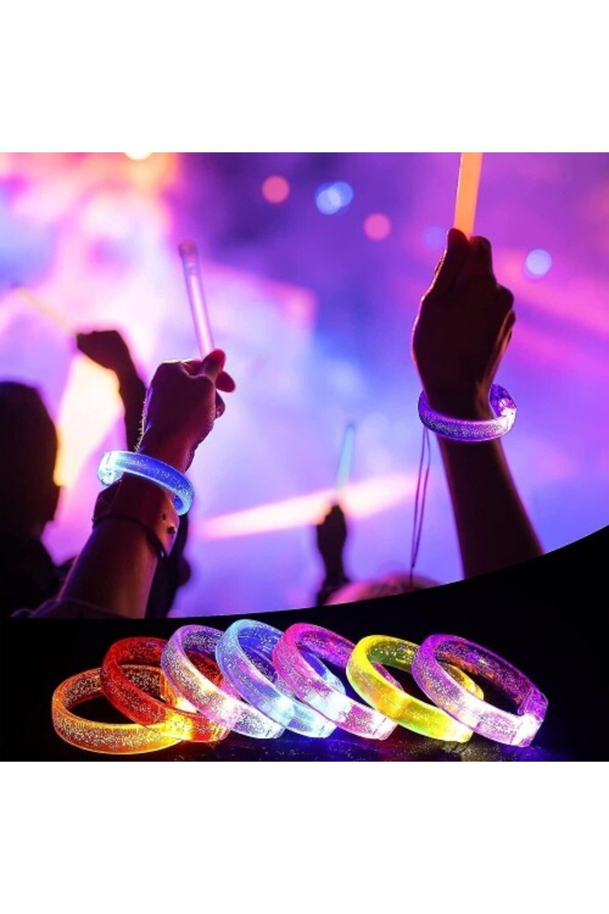 Otocub Led Işıklı Pilli Bileklik