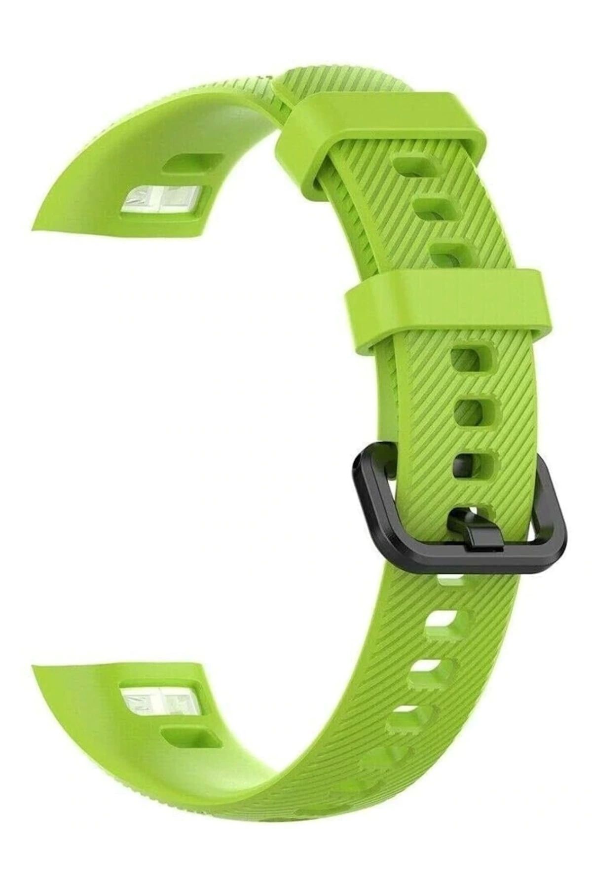 YNT İthalat Honor Band 4/5 Slikon Kordon Kayış Delikli Yeni