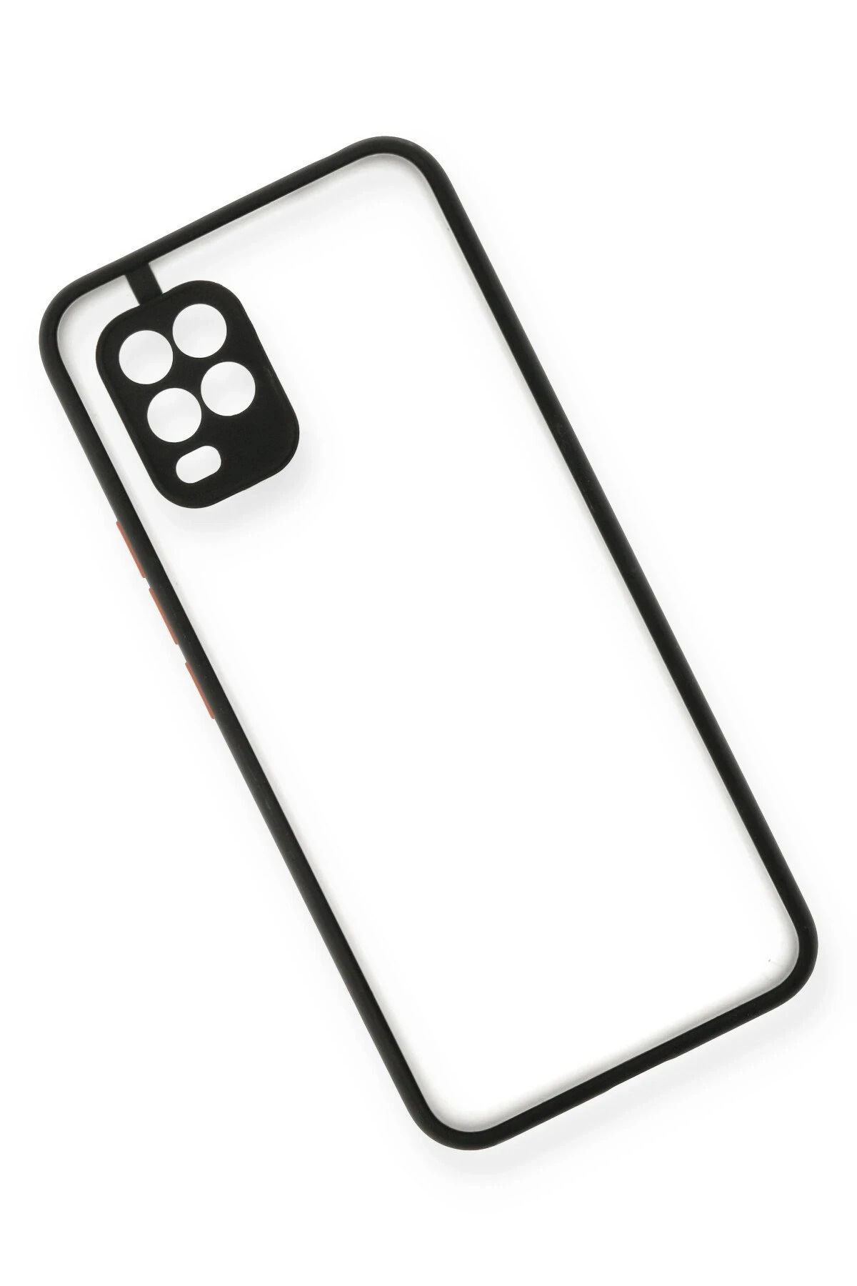 NewFace Xiaomi Mi 10 Lite Kılıf Montreal Silikon Kapak - Siyah WLZOR