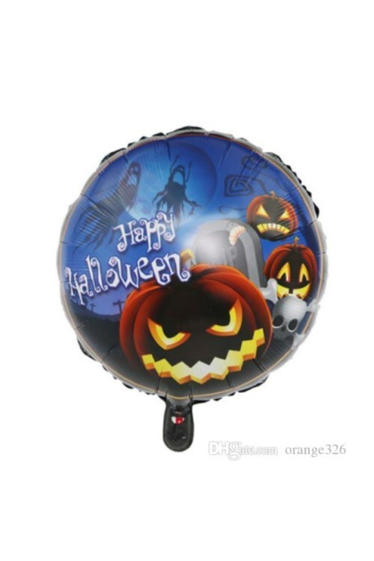 Otocub Happy Halloween Balkabağı Folyo Balon 18 inç