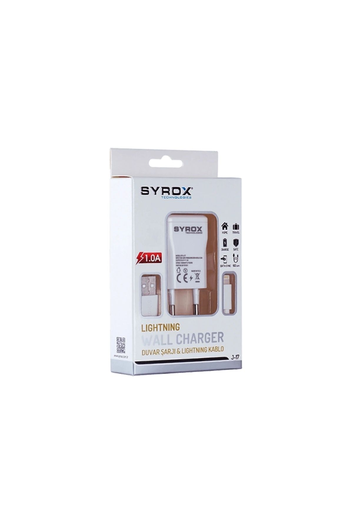 STOREMAX İPHONE USB SET LIGHTNING EV ŞARJ ALETİ 1.0A (5047)