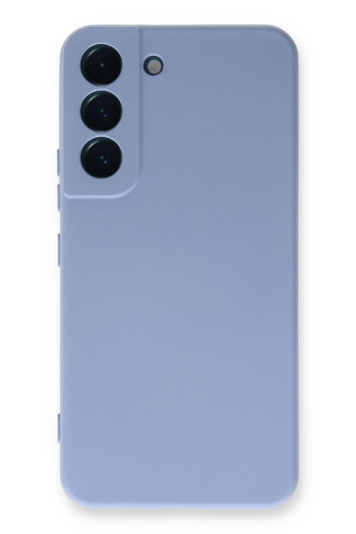 NewFace Galaxy S22 Plus Kılıf Nano içi Kadife Silikon - Lila GLSTD