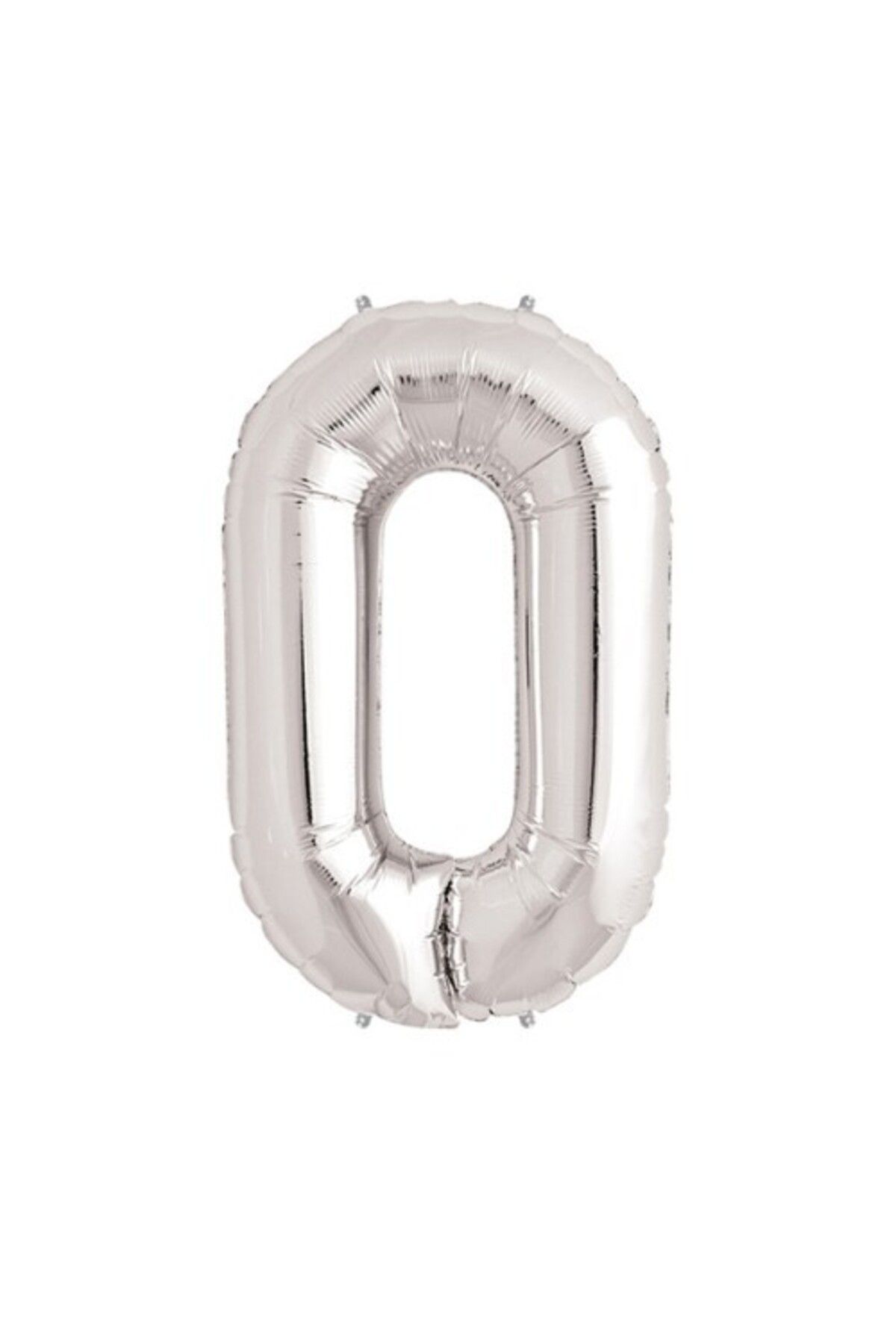 Otocub Gümüş Rengi Folyo Rakam Balon 1 Metre