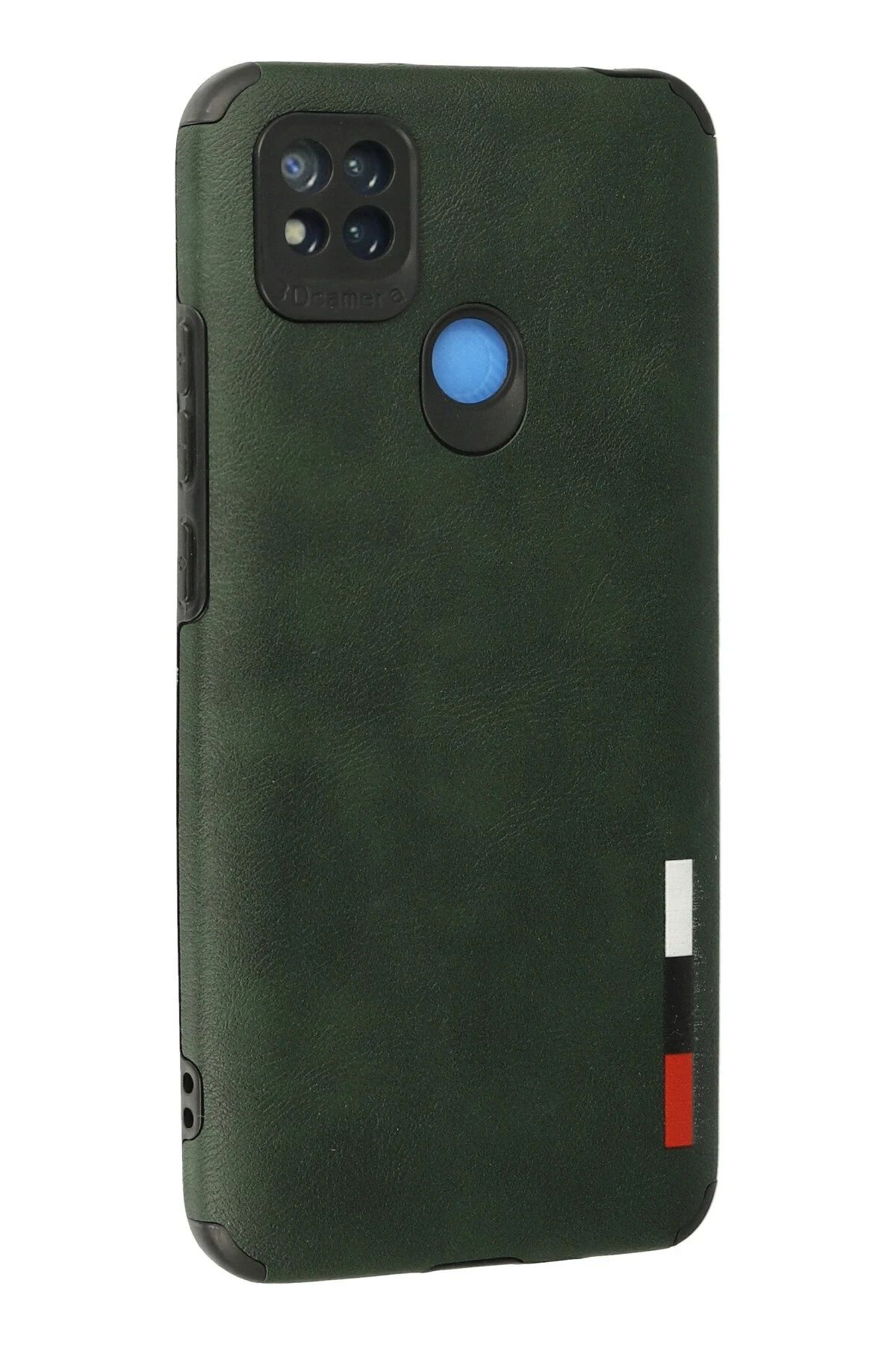 NewFace Xiaomi Redmi 9C Kılıf Loop Deri Silikon - Yeşil GLSTD