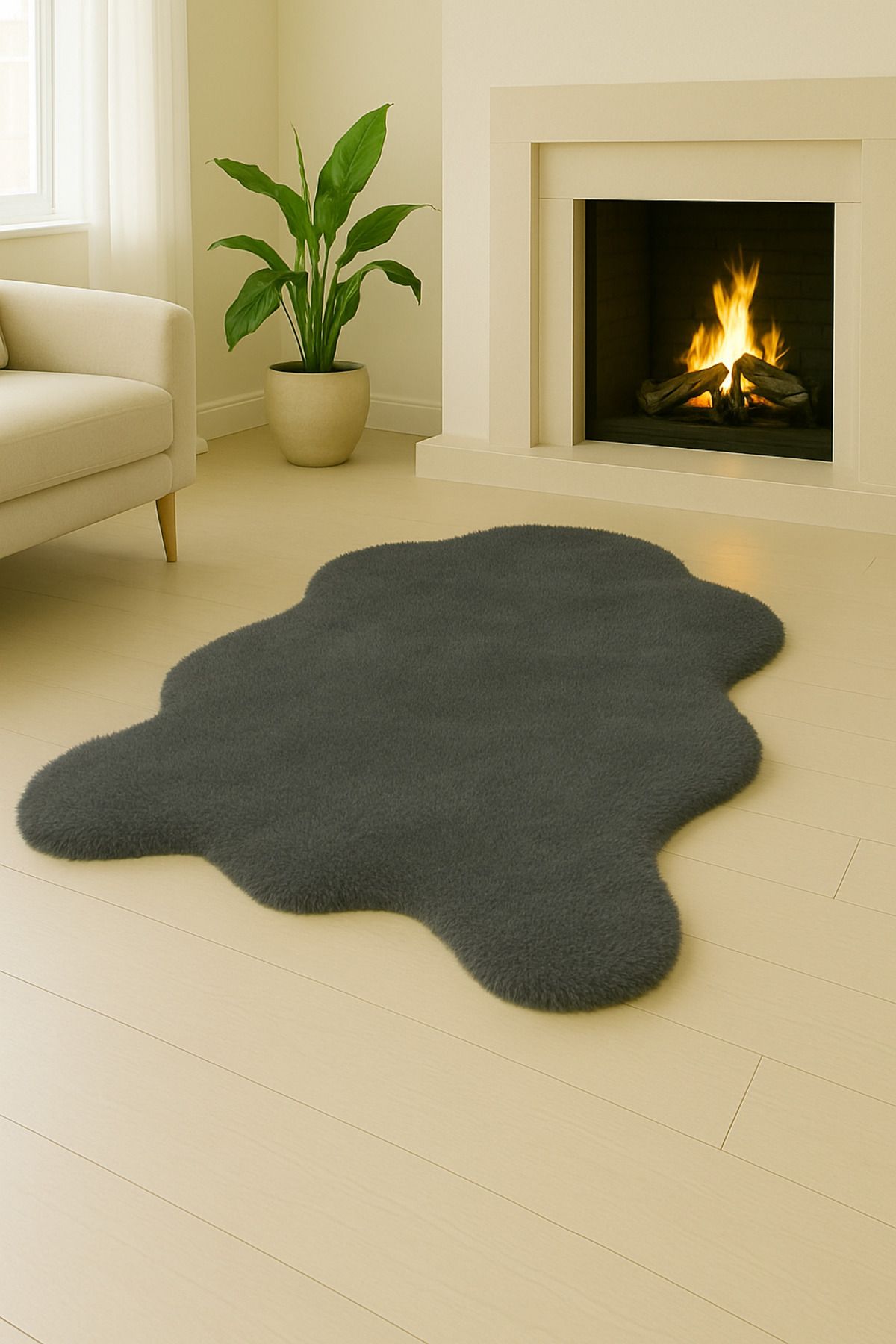 KEVLİNE Kevline Home Post Halı Kaymaz Taban Modern Salon Koridor Mutfak Halısı