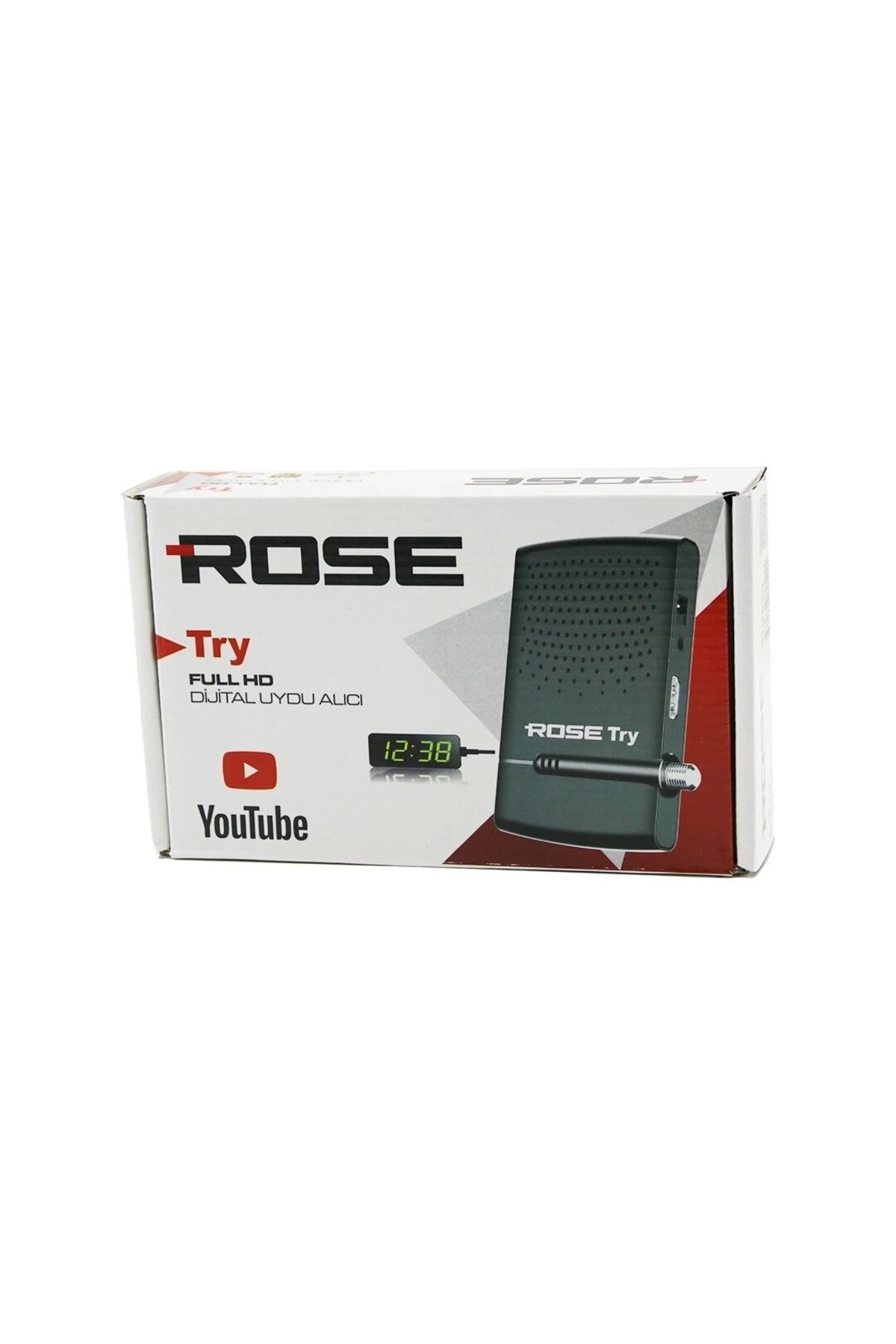 ROSE TRY FULL HD DİJİTAL UYDU ALICISI 1080P - HDMI - WİFİ - AV - YOUTUBE (5047)