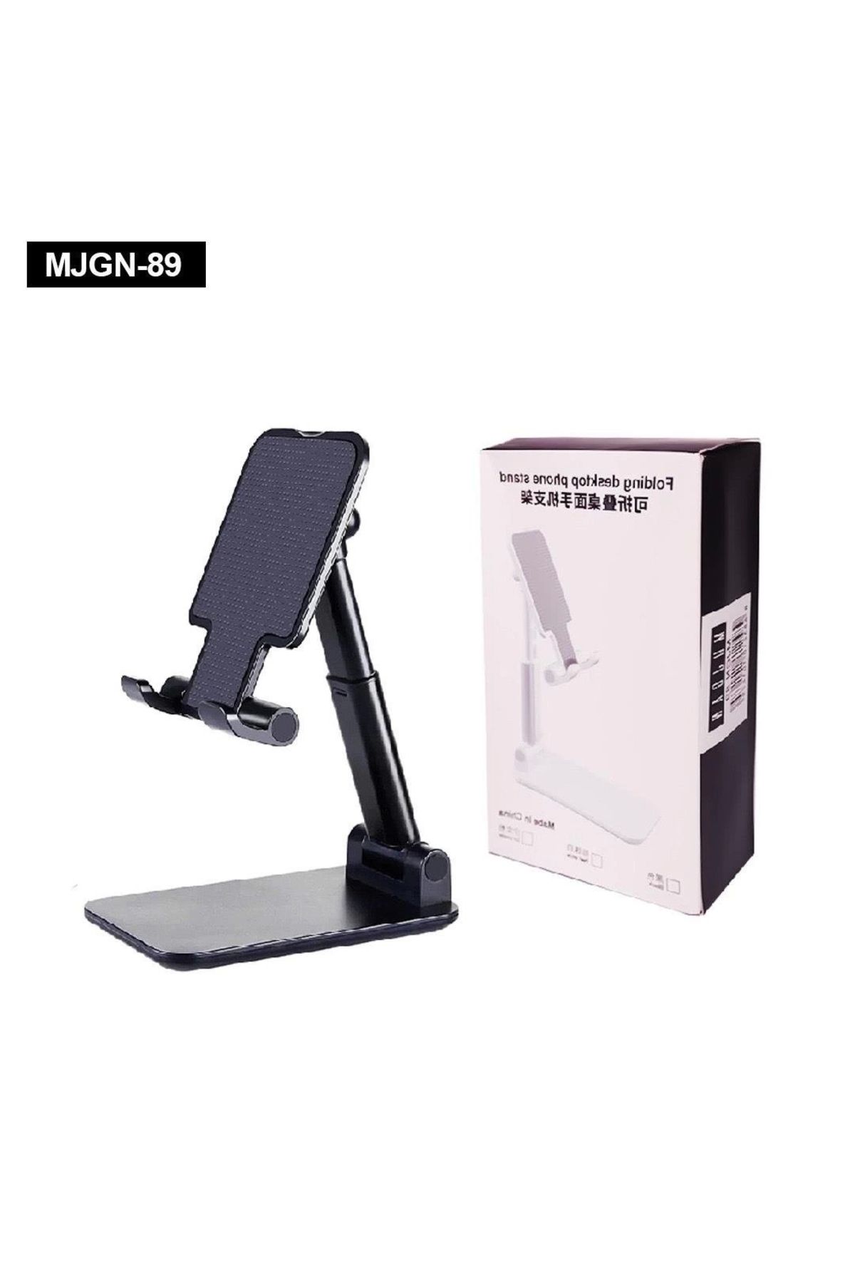 YNT İthalat Masaüstü Telefon Tutucu Siyah