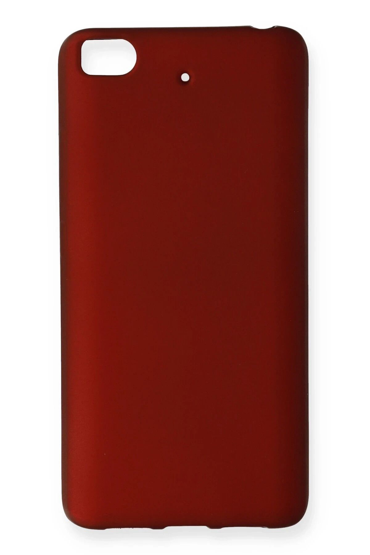 NewFace Xiaomi Mi 5S Kılıf First Silikon - Bordo GLSTD