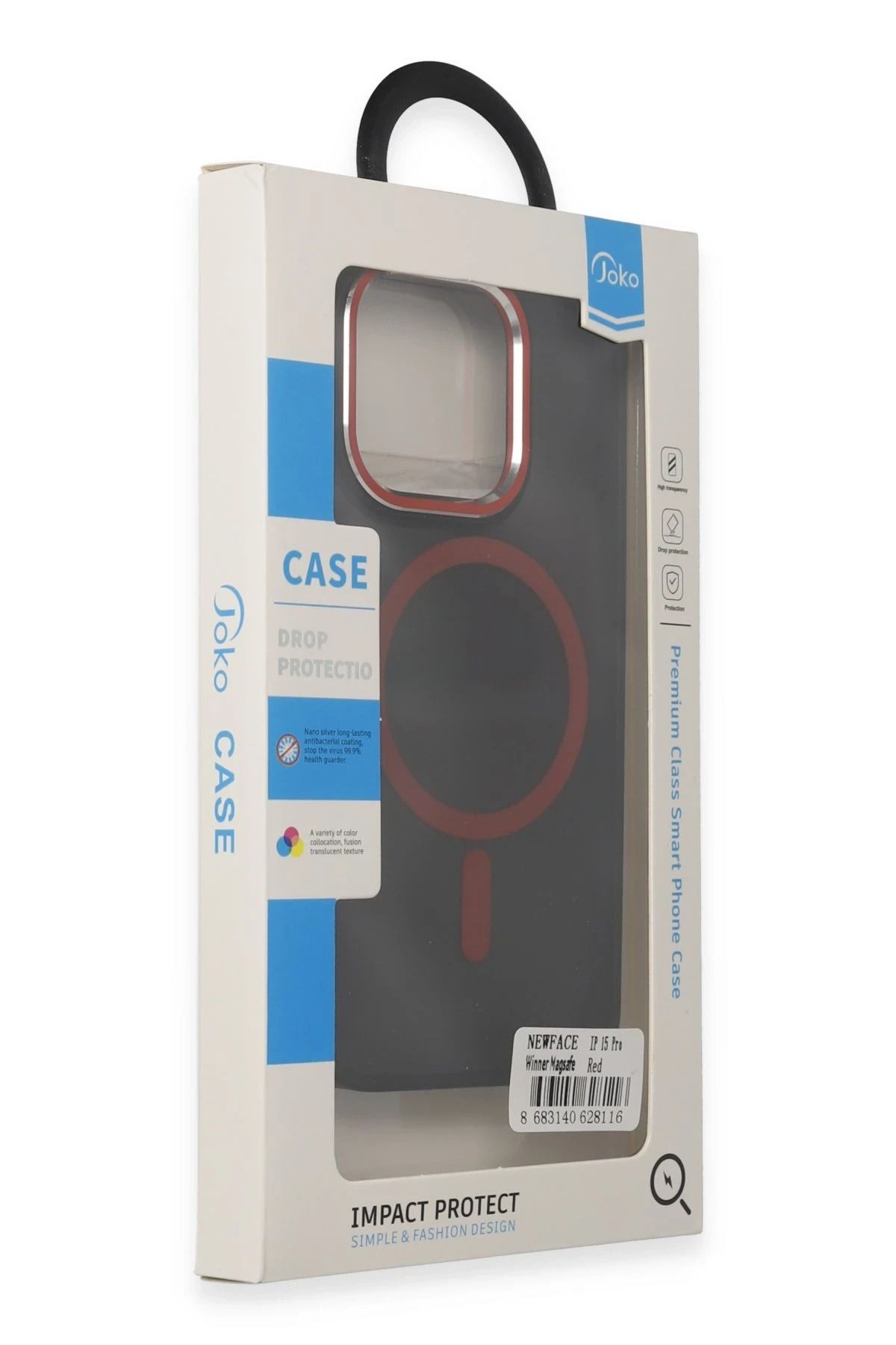 Joko iPhone 14 Winner Magsafe Kapak - Kırmızı NRMSA