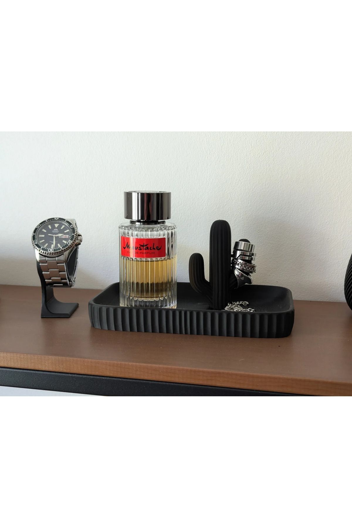 goahead Kaktüs Objeli Takı, Mücevher, Yüzük, Küpe, Saat, Kolye, Bileklik Standı Organizer 14x8x7cm