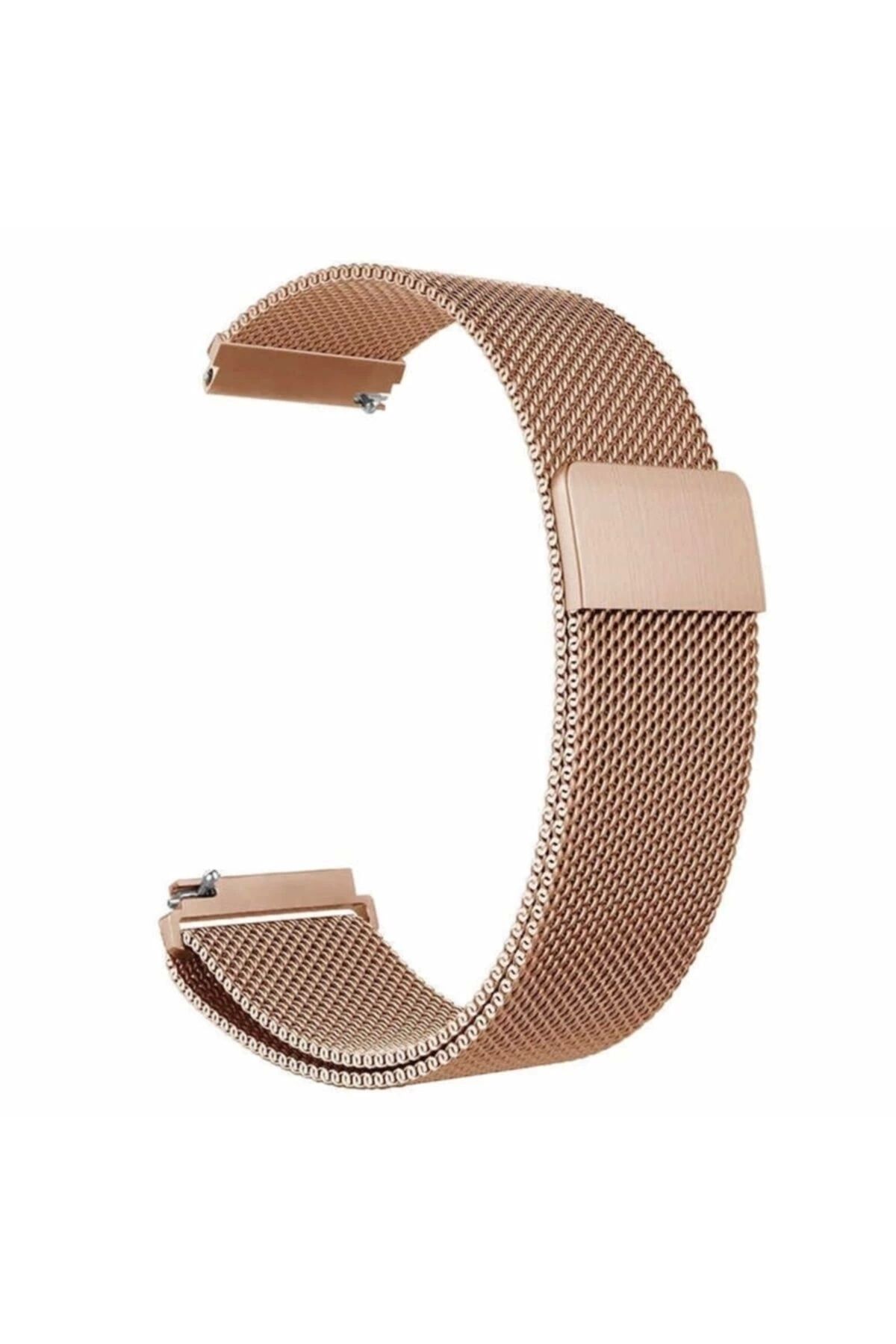 YNT İthalat Samsung Galaxy Active 2 44 Mm Kordon Hasır Metal Kordon