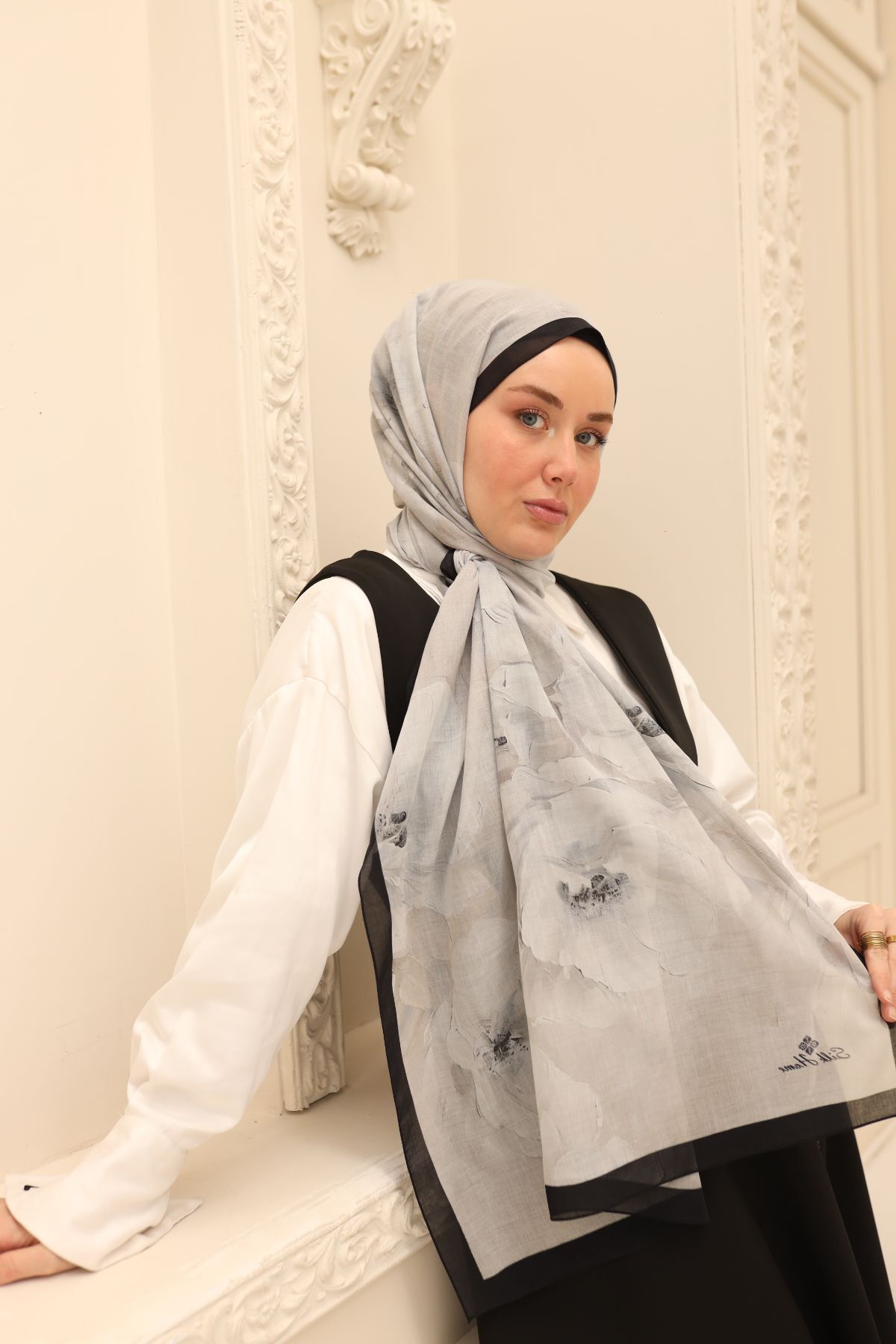 Silk Home Manolya Desen Naria Şal