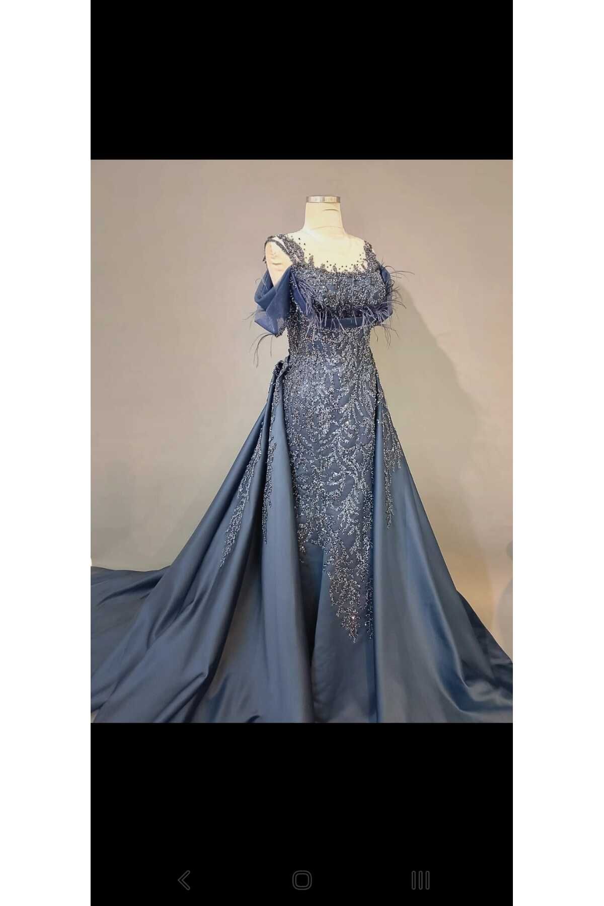 Mina BALIK MODEL NİŞAN ELBİSESİ