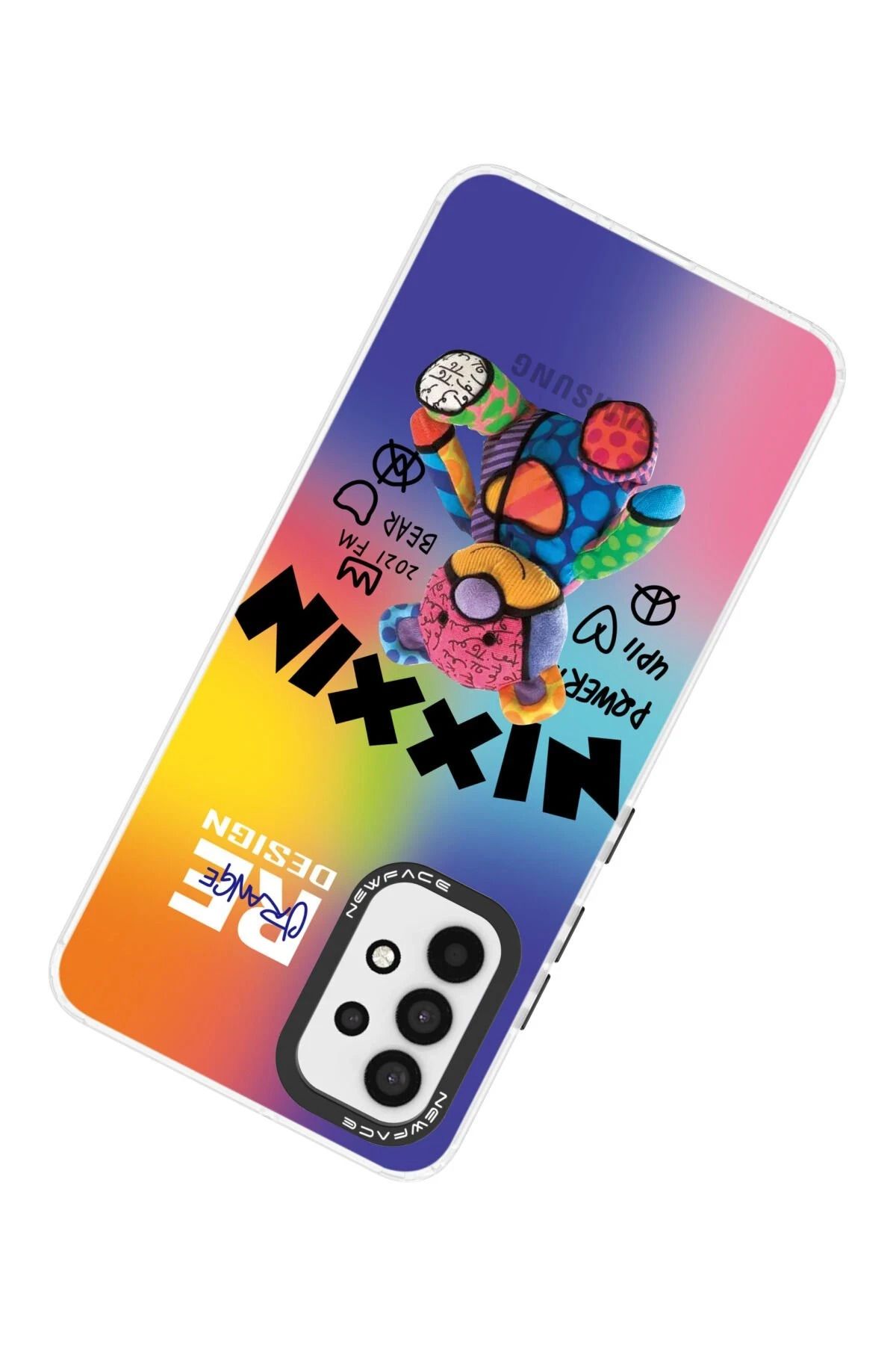 NewFace Galaxy A33 5G Uyumlu  Kılıf Estoril Desenli Kapak - Estoril - 11 SVLRS