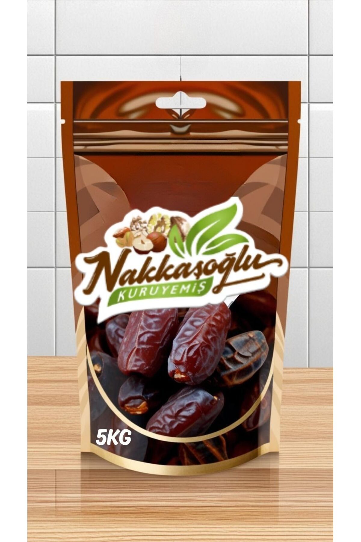 Nakkaşoğlu Kuruyemiş Kudüs Hurma 5KG