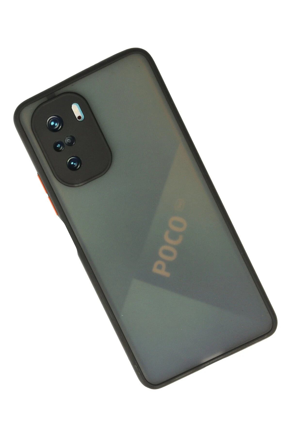 NewFace Xiaomi Poco F3 Kılıf Montreal Silikon Kapak - Siyah GLSTD
