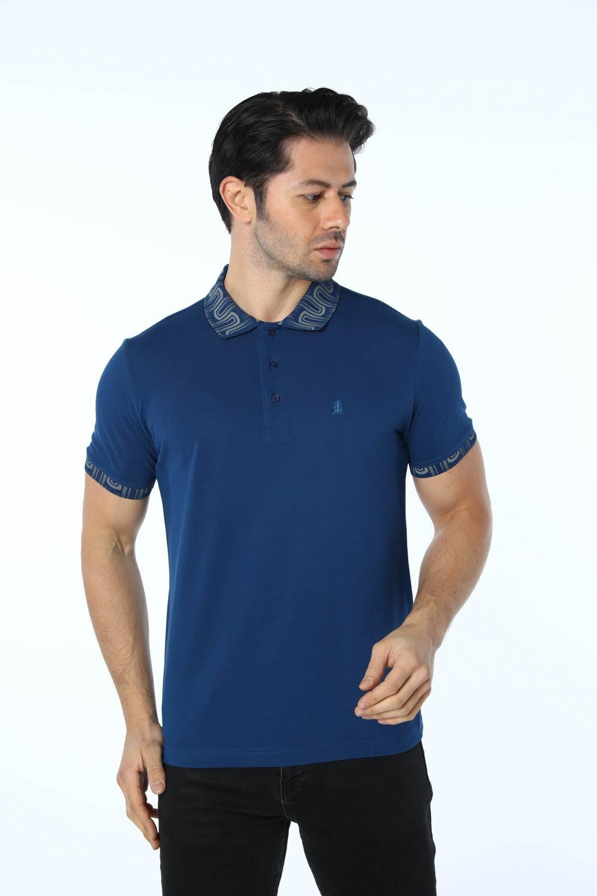 rugatchi %100 Pamuk Polo Yaka T-Shirt