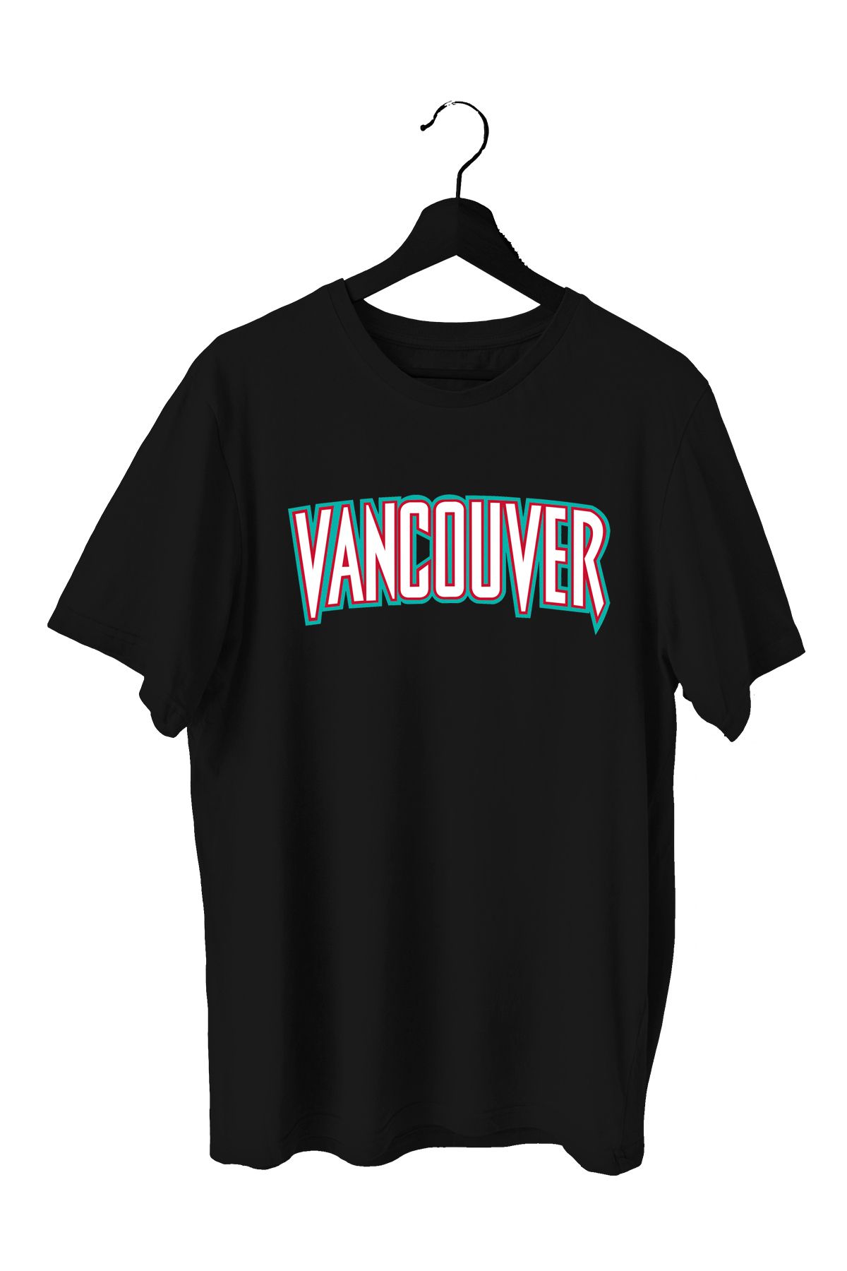 TOP GLORY Vancouver Baskılı Basketbol T-Shirt Sporcu Tişörtü