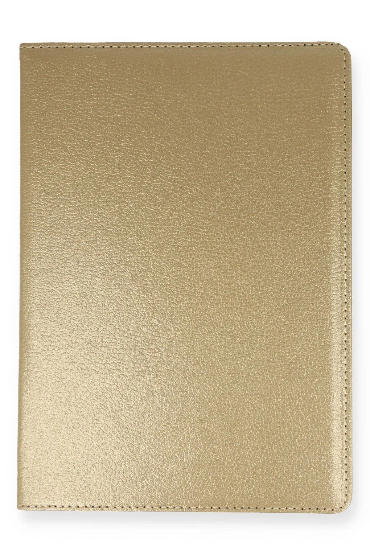 NewFace Samsung Galaxy T290 Tab A 8 Kılıf 360 Tablet Deri Kılıf - Gold GLSTD