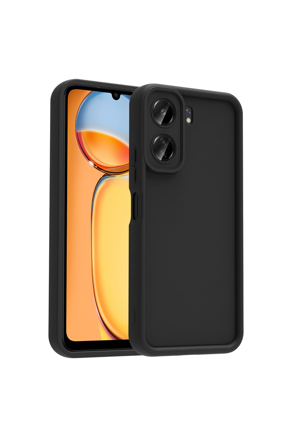 GRABONO Xiaomi Poco C65 Kılıf Kamera Korumalı Yüksek Darbeye Dayanıklı Candy Case Kapak