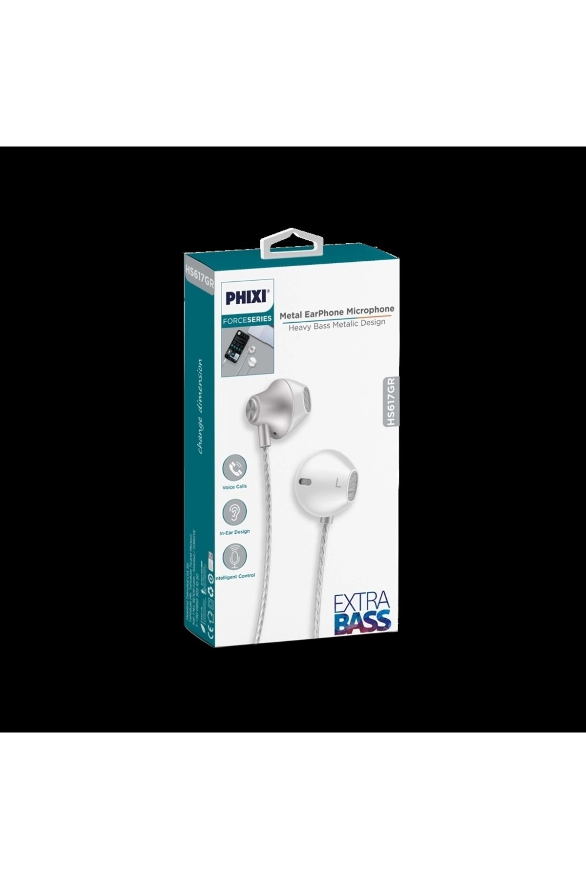 STOREMAX Force Hs617 Mikrofonlu Earpods Kulaklık Uyumlu